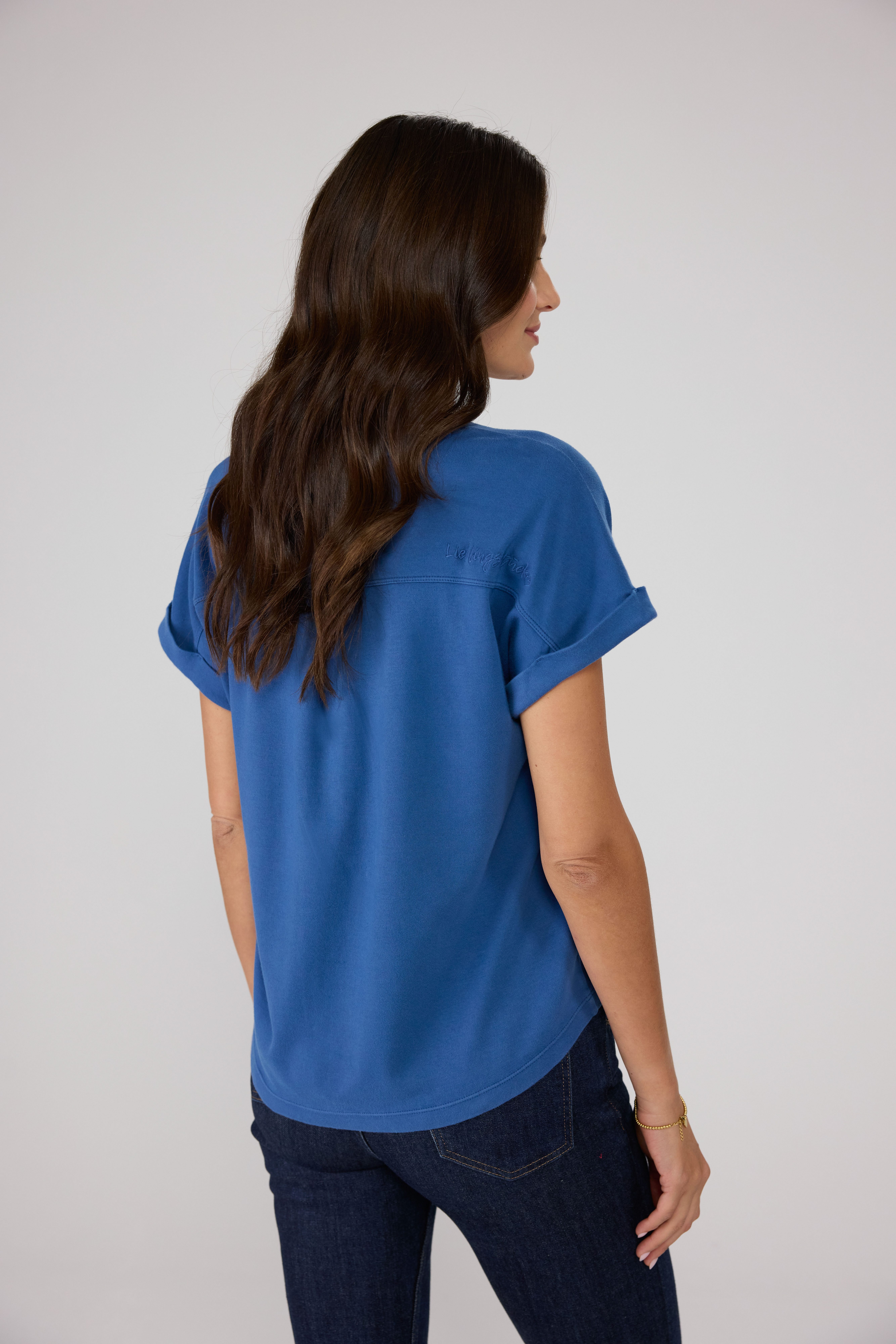 Lieblingsstück Rundhalsshirt CamilaEp aus reiner Baumwolle günstig online kaufen