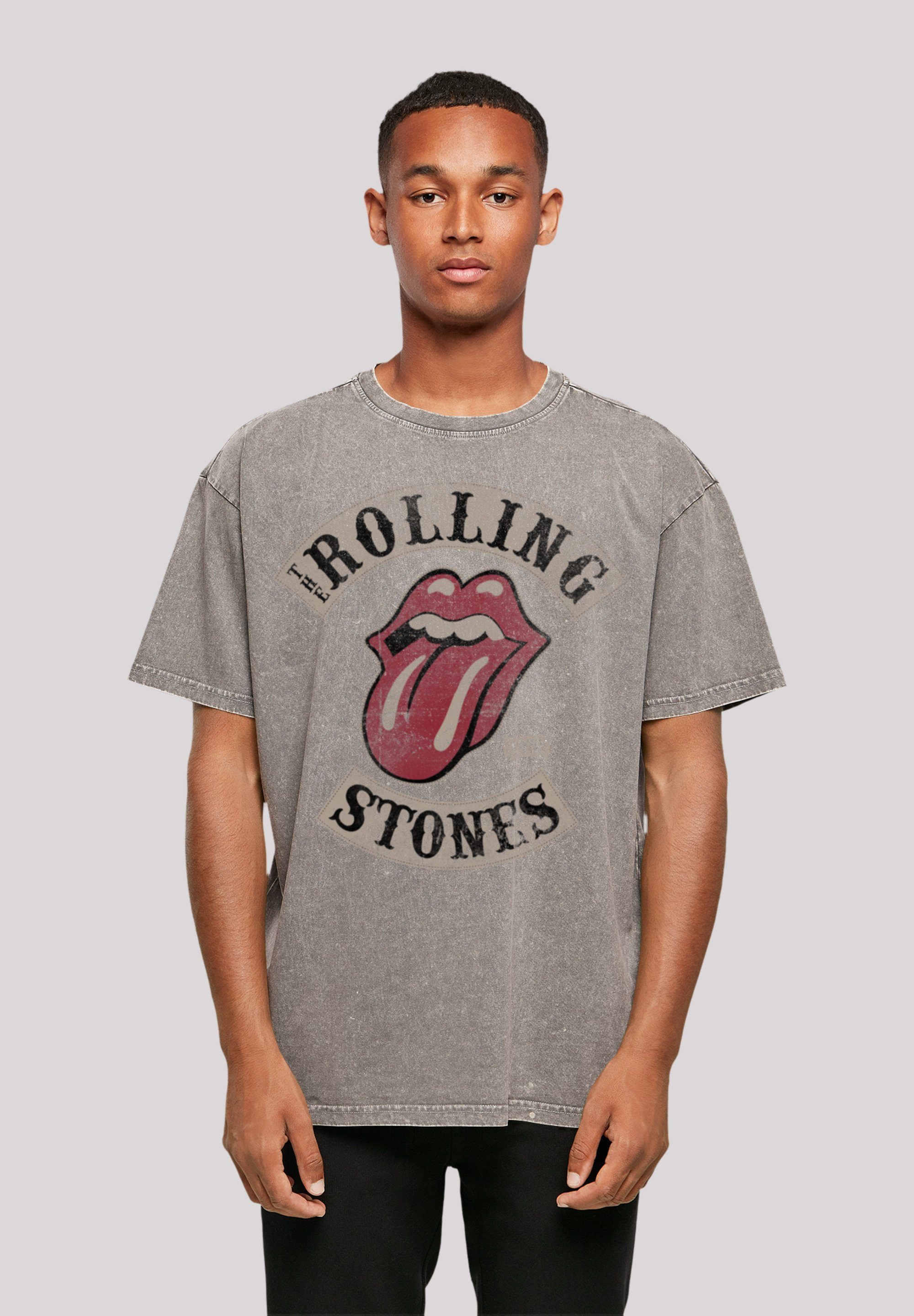 Rolling eine Stones Fällt The \'78 kleiner aus, Tour T-Shirt Print, bestellen weit F4NT4STIC bitte Größe