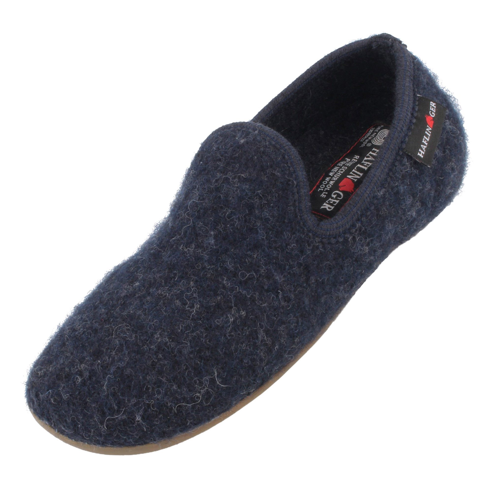 Haflinger Charlie Walkstoff Slipper Ballerina Hausschuh Hausschuh