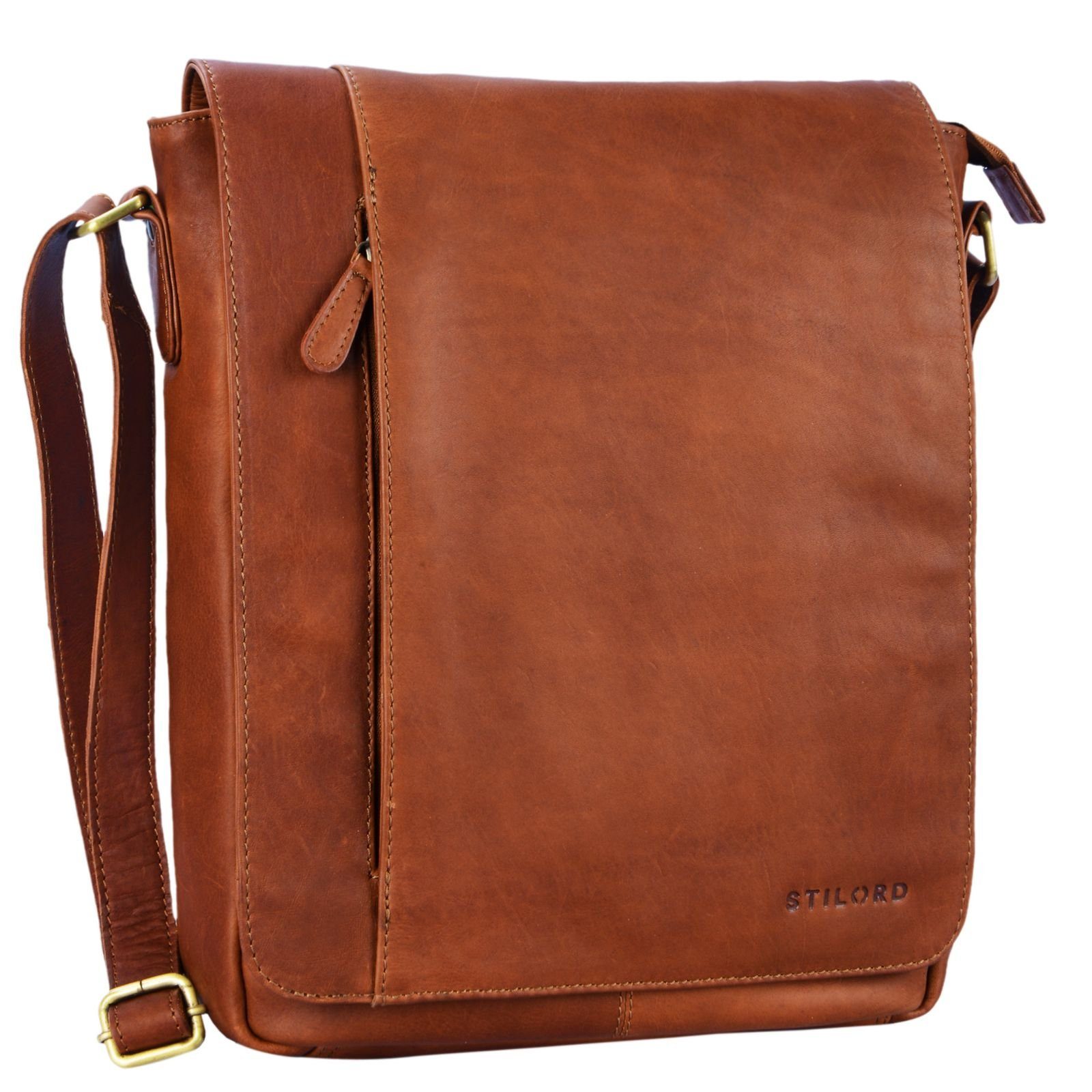 STILORD Schultertasche "Paul" Umhängetasche Herren Leder günstig online kaufen