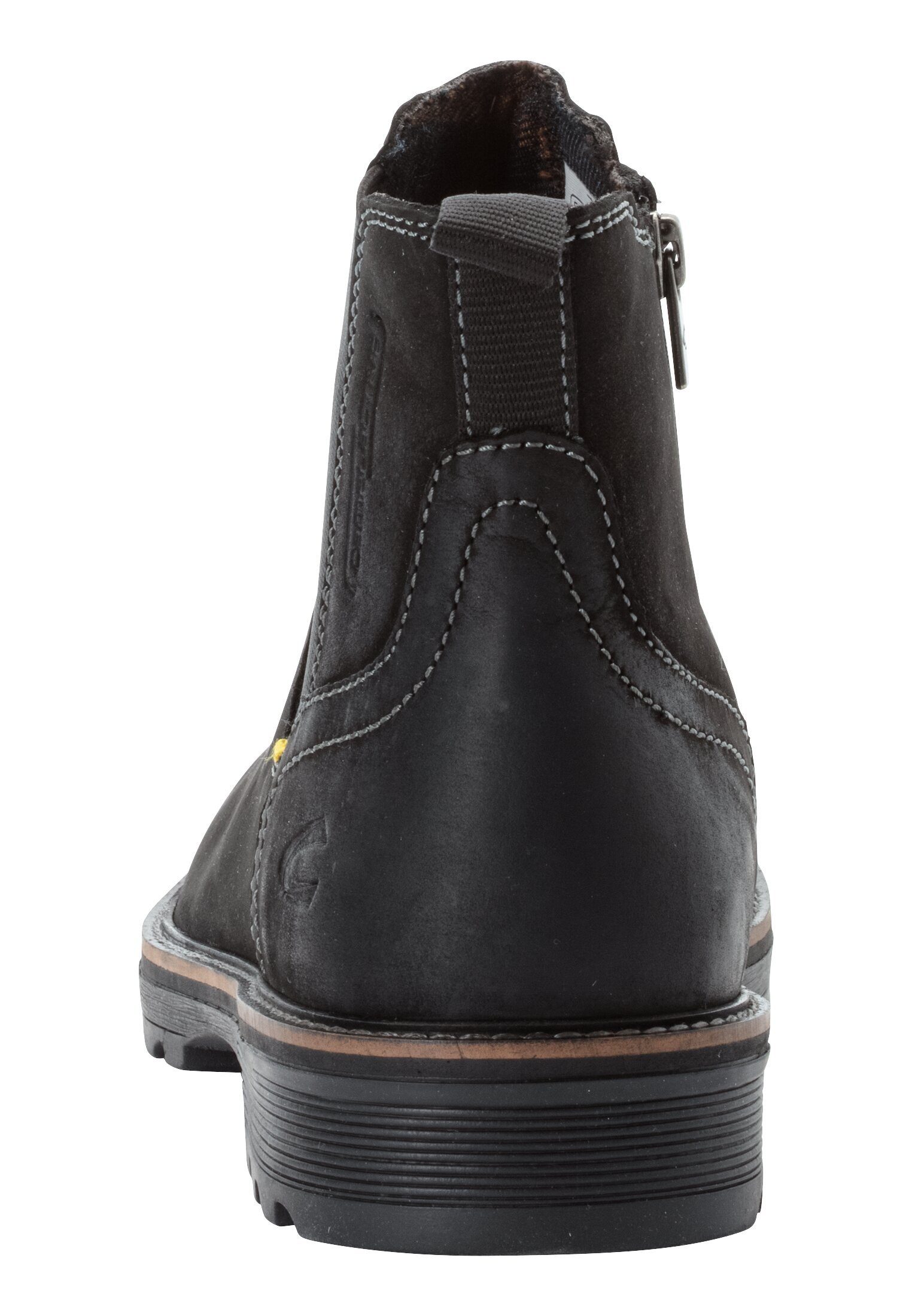 camel active FLOW Chelsea Boot aus echtem Leder Stiefelette