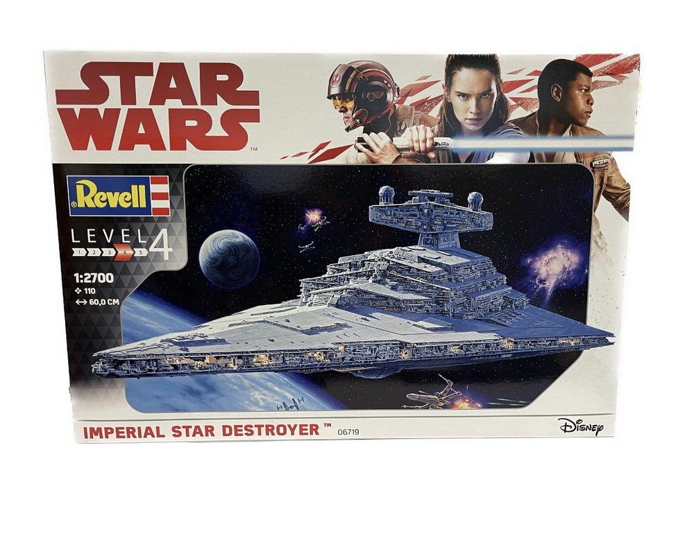 Revell® Modellbausatz Disney Star Wars 1:2700, Sternzerstörer Imperial Star Destroyer, (110-tlg)
