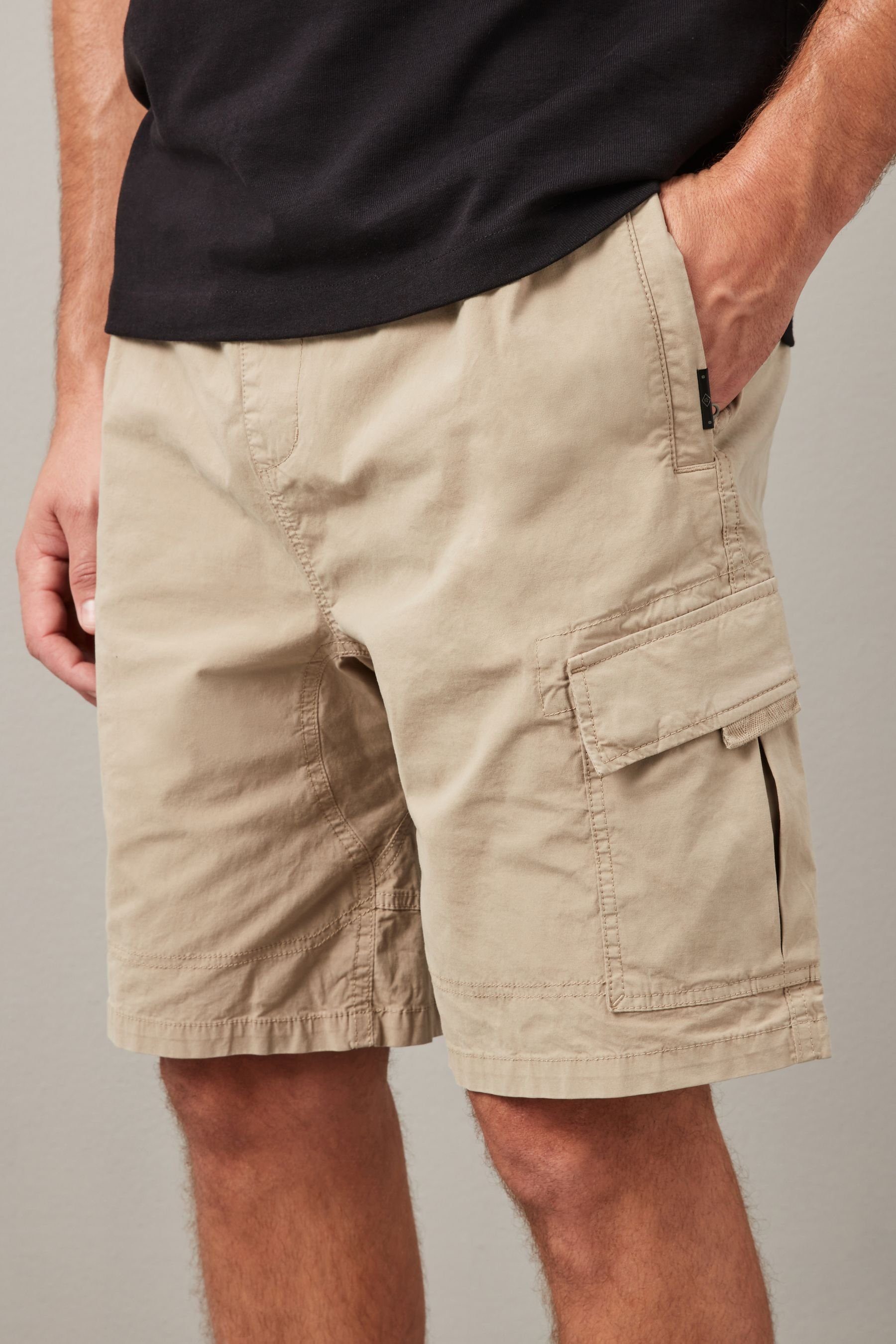 Next Cargoshorts Cargo-Shorts mit Tunnelzugbund (1-tlg)
