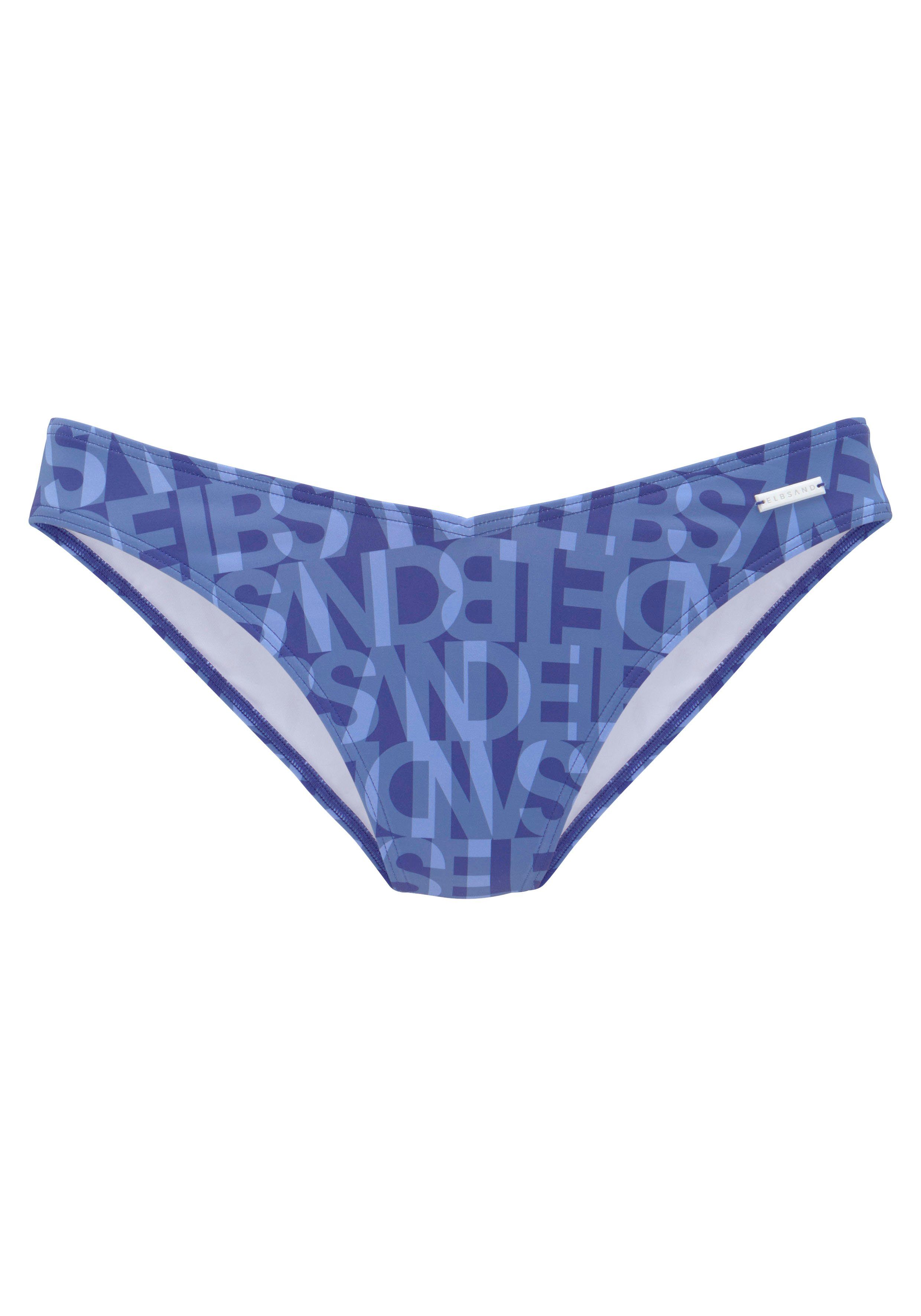 ELBSAND Bikini-Hose Letra mit tollem Wording mehr