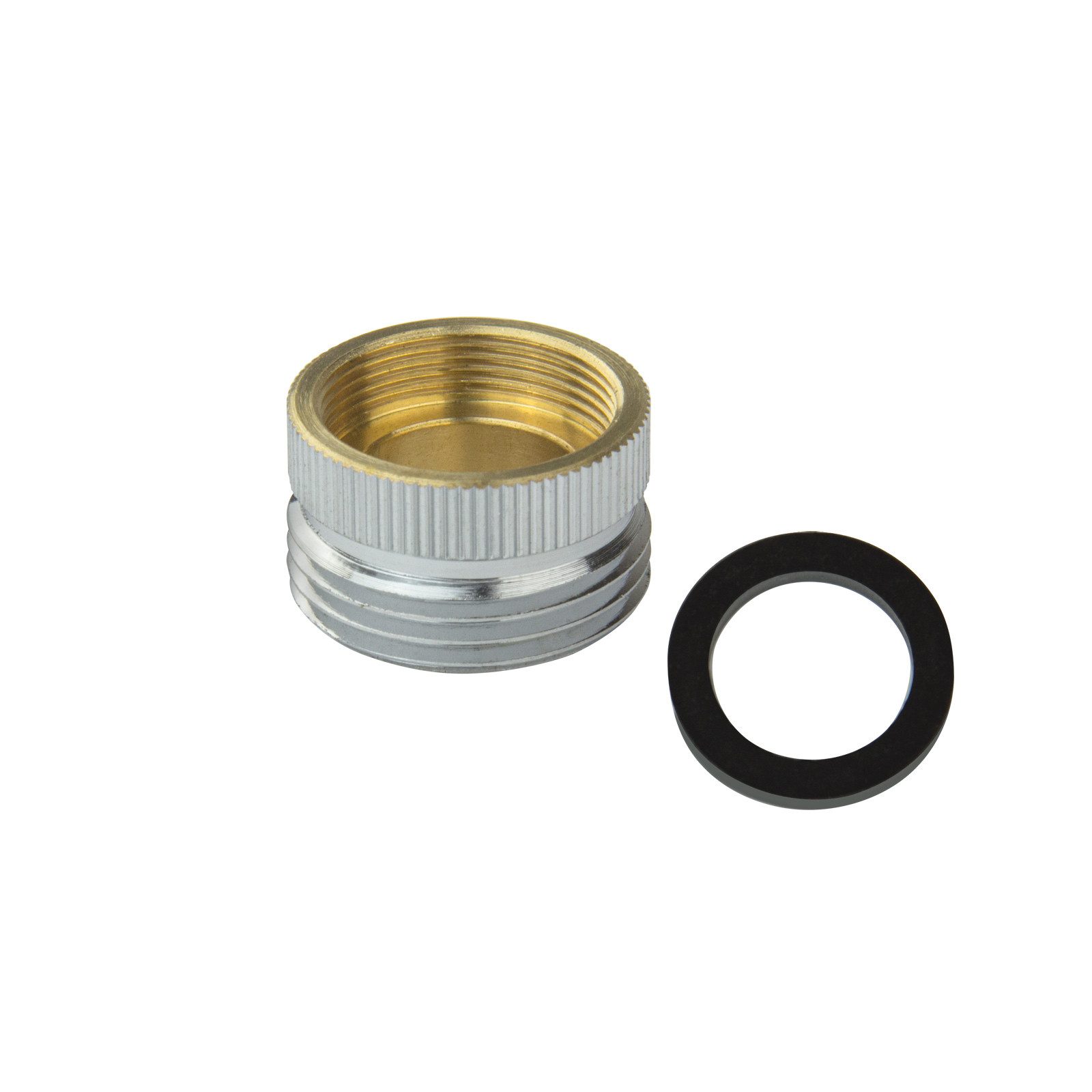 Schlösser Küchenarmatur Strahlreglerübergang M22 1 IG x 3/4" AG Adapter Armatur Wasserhahn