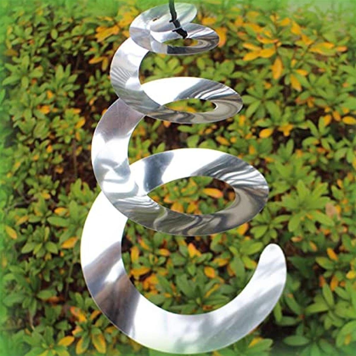 TronicXL VogelabwehrWindspiel 6X Windspirale Vogelabwehr Reflektierend