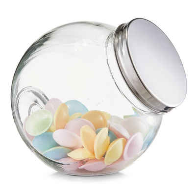 Zeller Present Vorratsglas Vorratsglas Candy 2850 ml, Glas, (Stück, 1-tlg., 1 Vorratsglas mit Deckel), Zeller Present Vorratsglas Candy 2850 ml