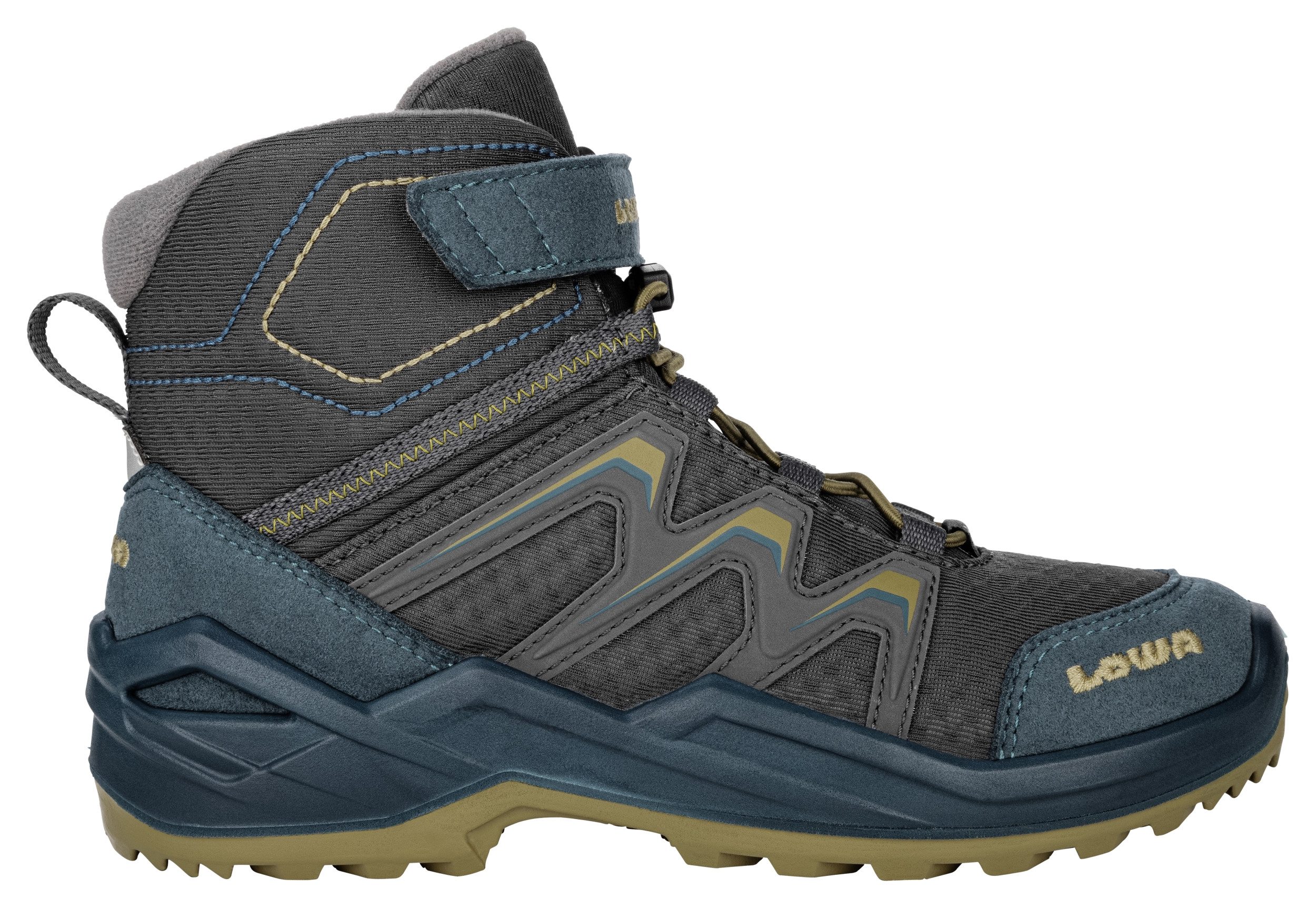 Lowa MADDOX WARM GTX MID JR PETROL/SENF Sneaker günstig online kaufen