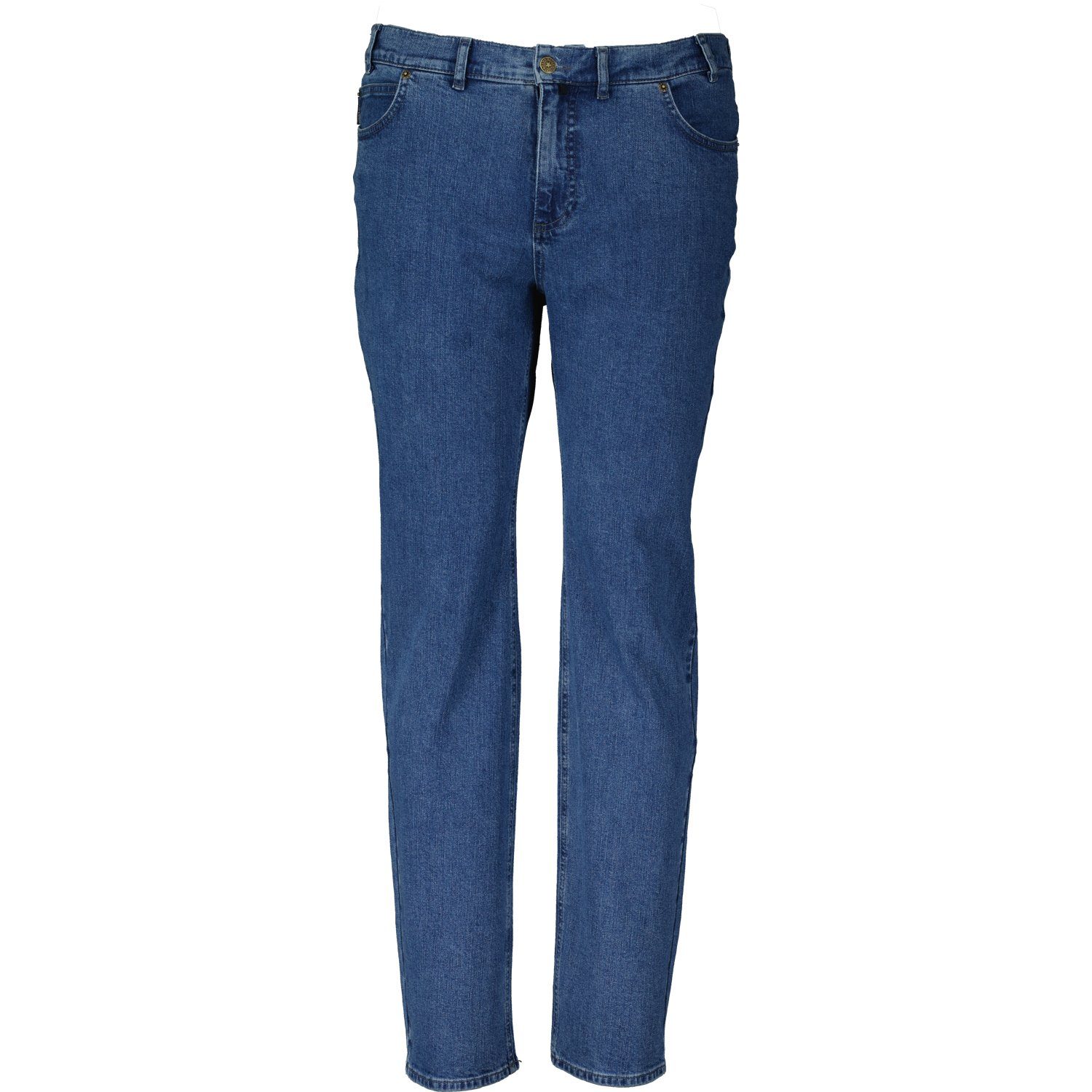 ADAMO 5-Pocket-Hose (1-tlg) mit Stretch Jeans Herren große Größen