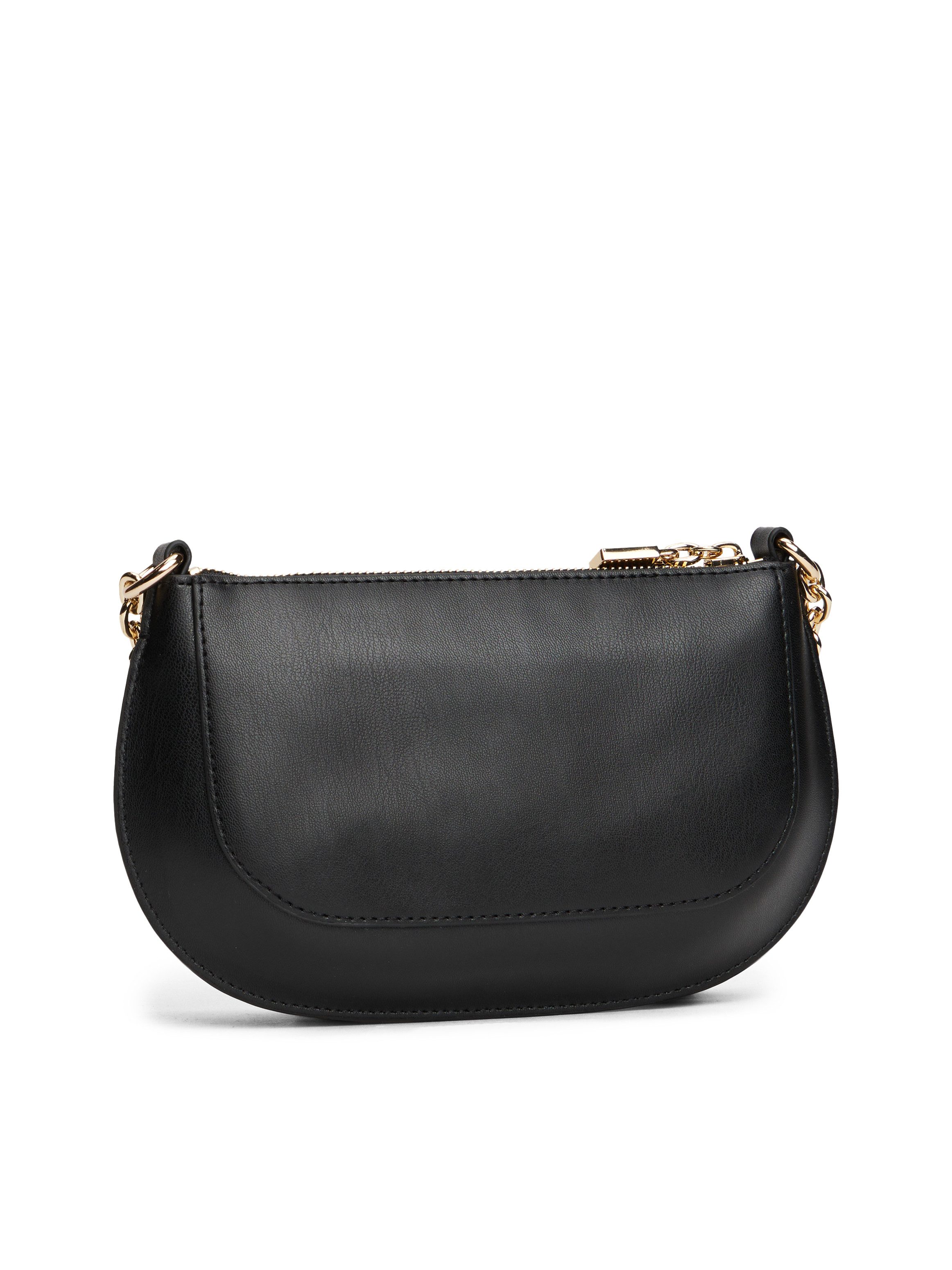 Tommy Hilfiger Umhängetasche TH GLAM MINI CHAIN CROSSOVER, Damen Schultertasche, Abendtasche, Zierkette als Umhängeriemen – Bild 5 von 5