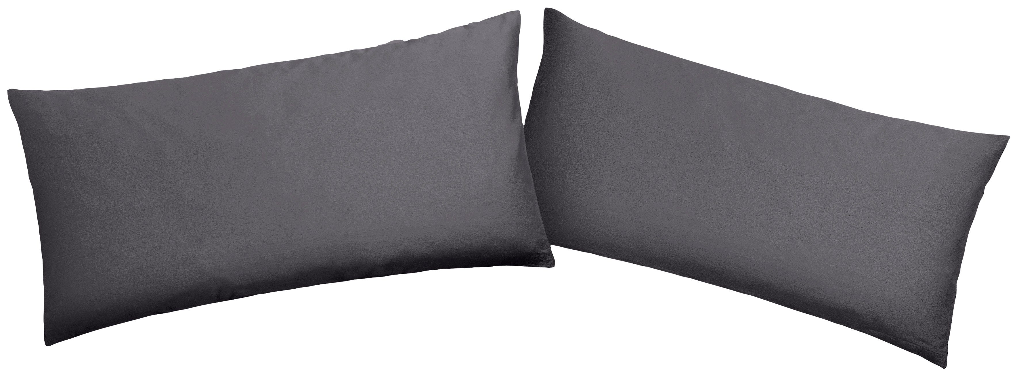 OTTO home Kissenbezug Desner 100% Microfaser, extra weich, allergikerfreundlich, (2 Stück), uni Kissenhülle, Premium Qualität, schnell trocknend, pflegeleicht