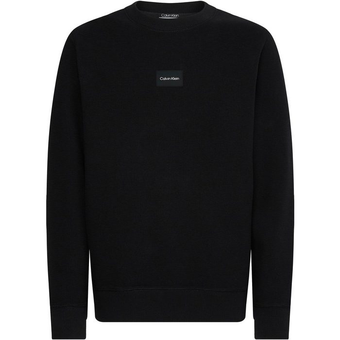 Calvin Klein Sweatshirt Sweat Textured Grid