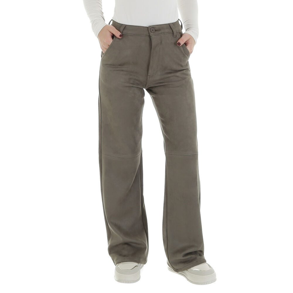 Ital-Design Lederimitathose Damen Freizeit (88836875) Stretch günstig online kaufen
