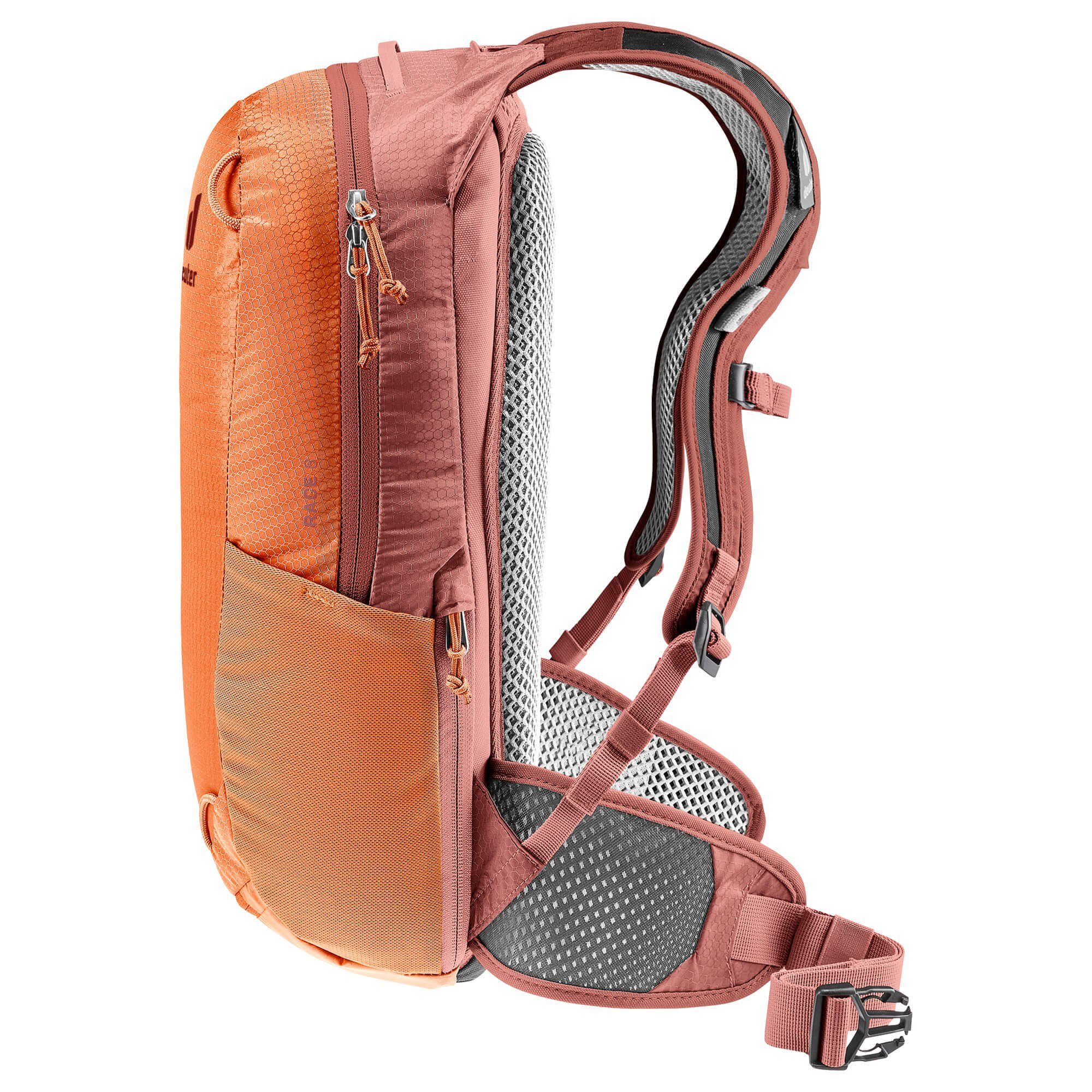 Race chestnut-redwood cm Fahrradrucksack deuter - 8 Fahrradrucksack 43