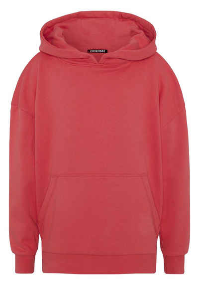 Chiemsee Kapuzensweatshirt Hoodie mit Stern-Motiv und Label-Schriftzug hinten