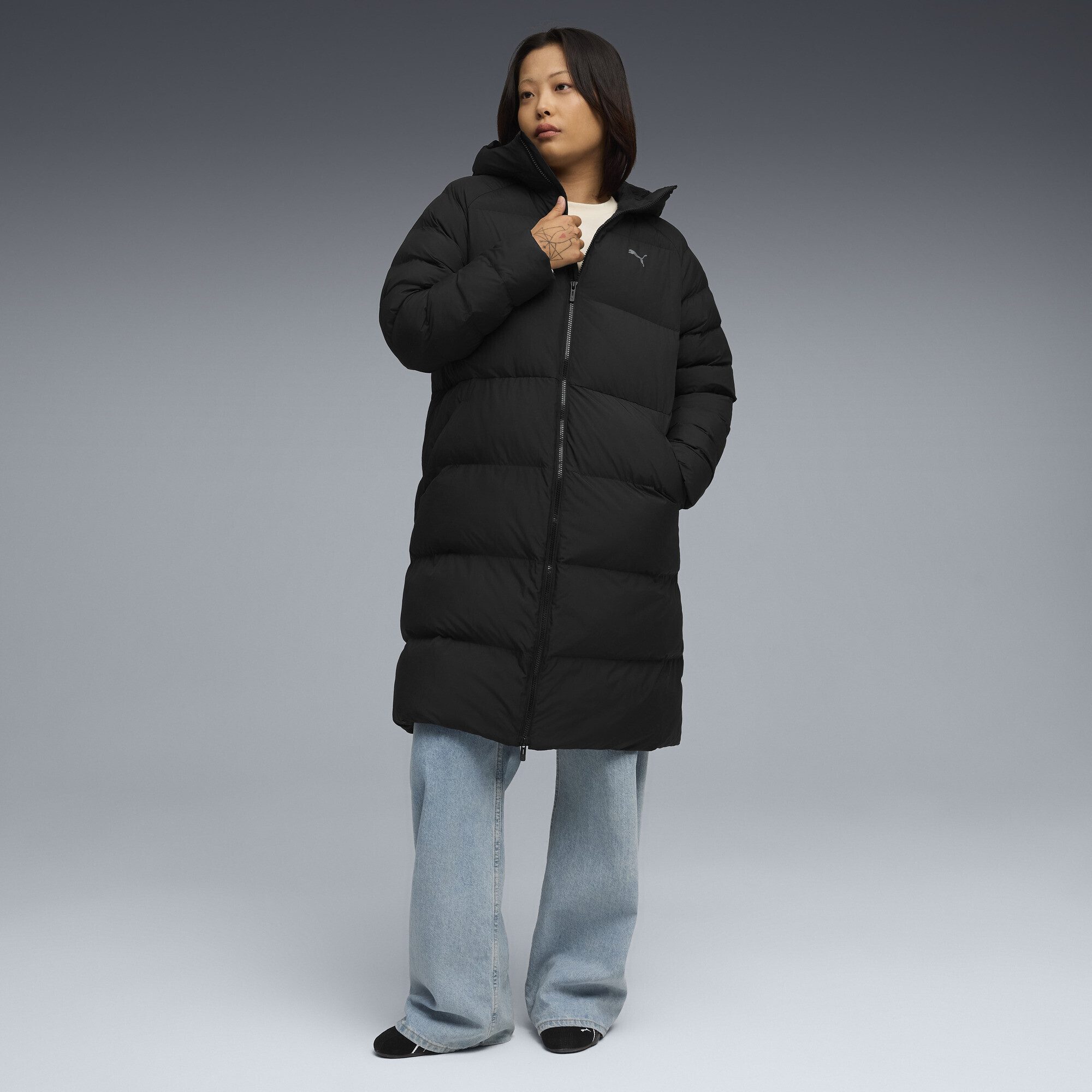 PUMA Winterjacke Mono Parka mit Kapuze Damen günstig online kaufen