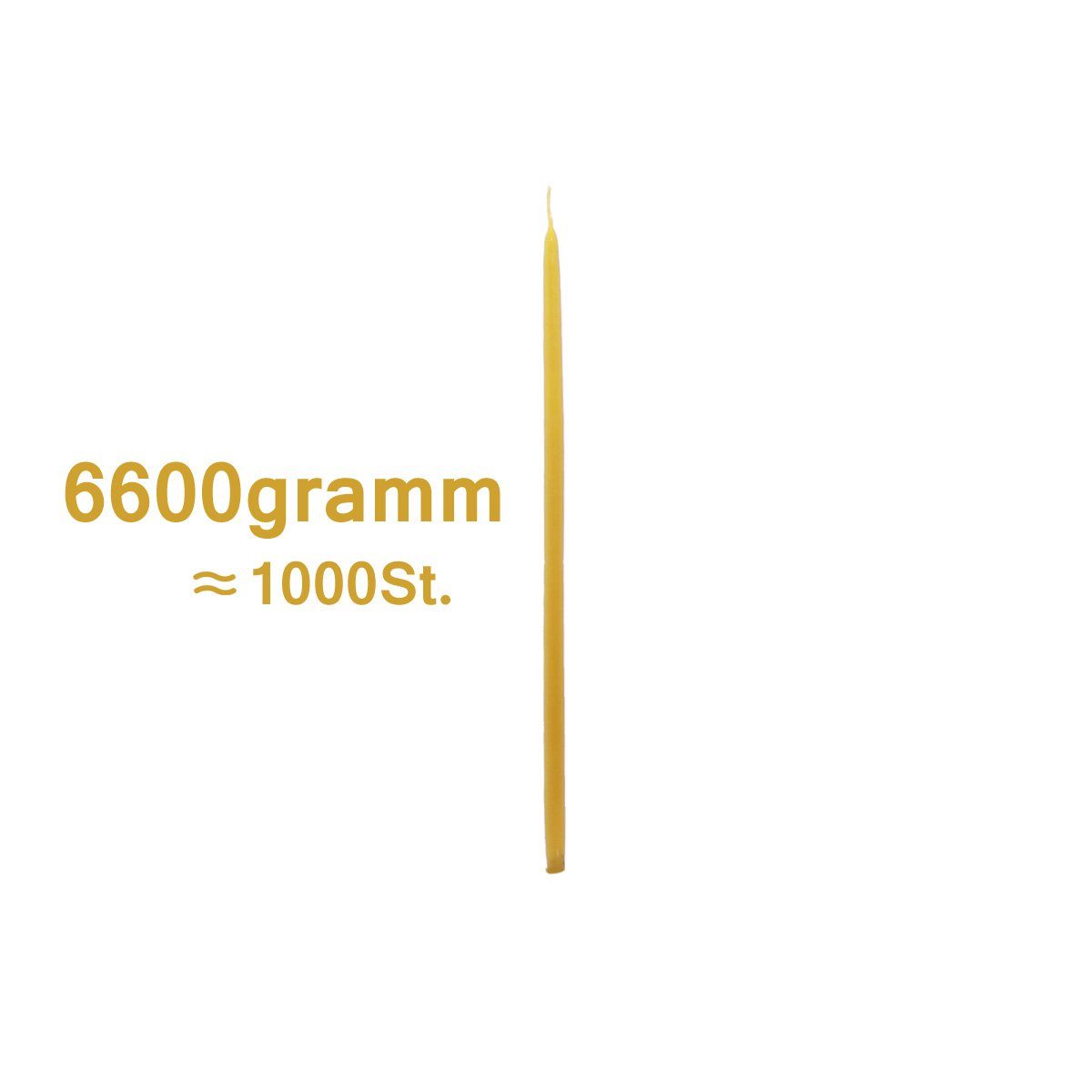 NKlaus Bienenwachskerze 6,6kg (ca. 1000 St) günstig online kaufen