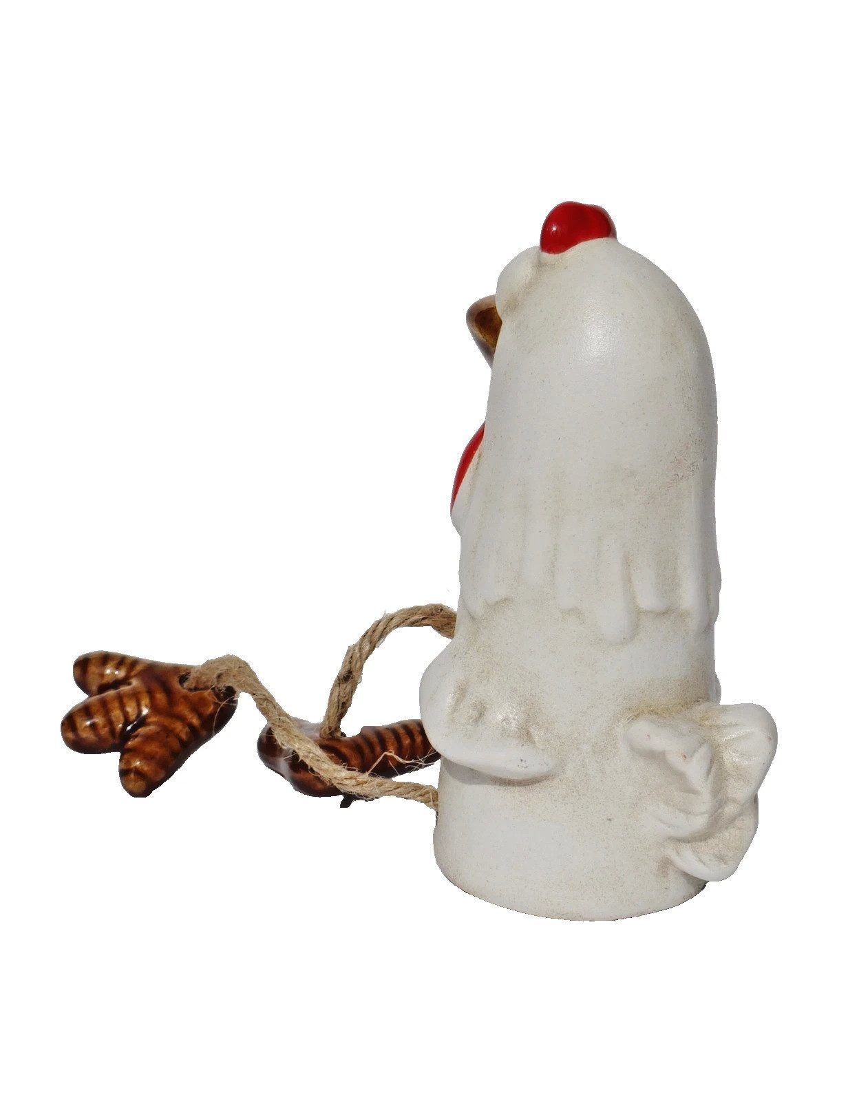 dekotrend.gallery Kantenhocker Kantenhocker Hahn Huhn Keramik Gartenstecker Tier Deko Skulptur Figur, Vogel Zaunhocker Zaunsitzer Dekofigur Dekoskulptur Dekoobjekt