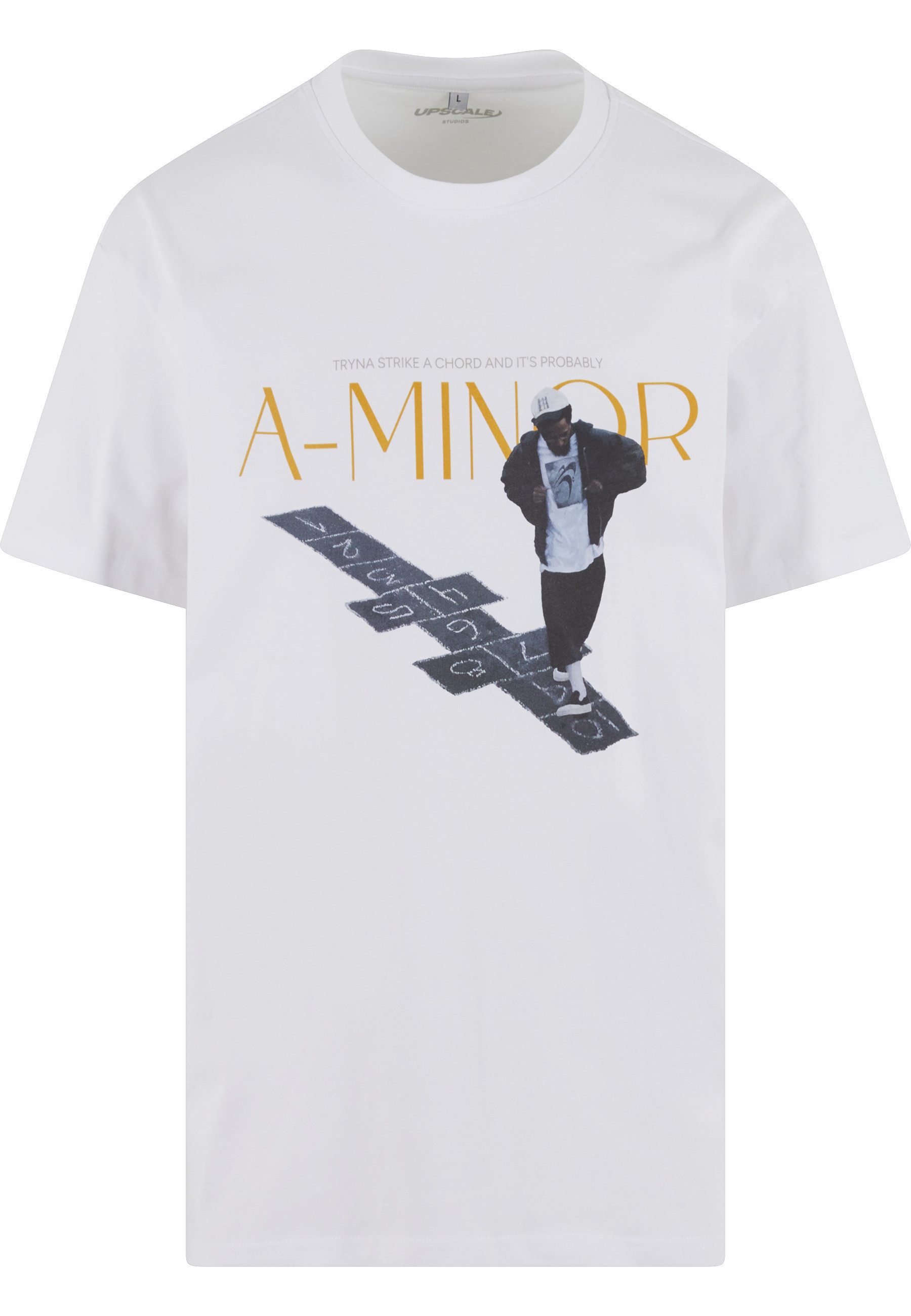 T-Shirt Upscale by Mister Tee A-Minor Oversize Tee