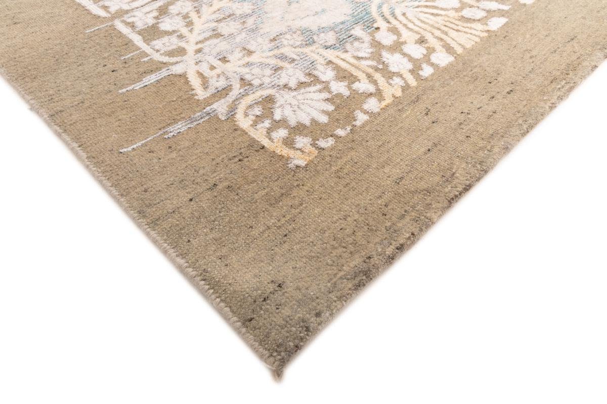 Moderner / Nain Orientteppich 246x305 rechteckig, mm Sadraa Designteppich, Handgeknüpfter Orientteppich Trading, 10 Höhe: