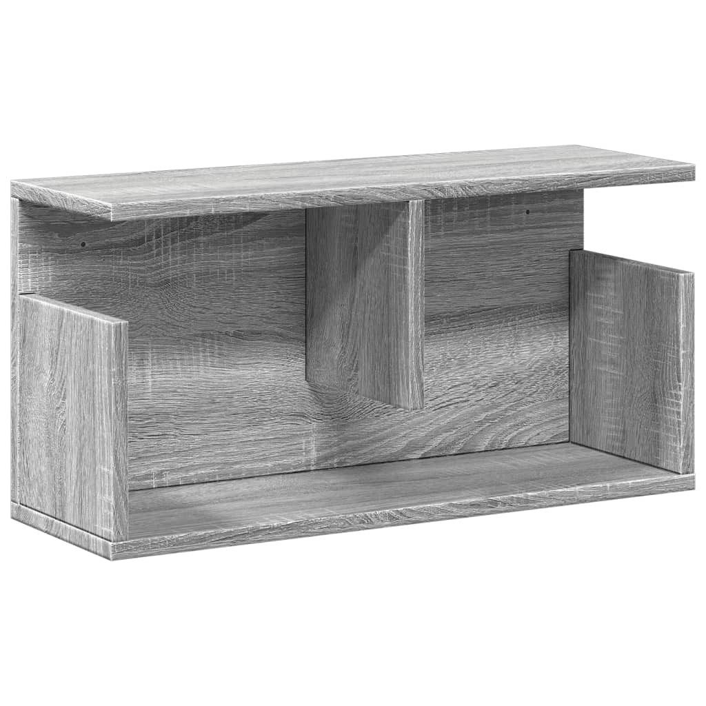 vidaXL Regal Wandschrank 60x20x30 cm Grau günstig online kaufen
