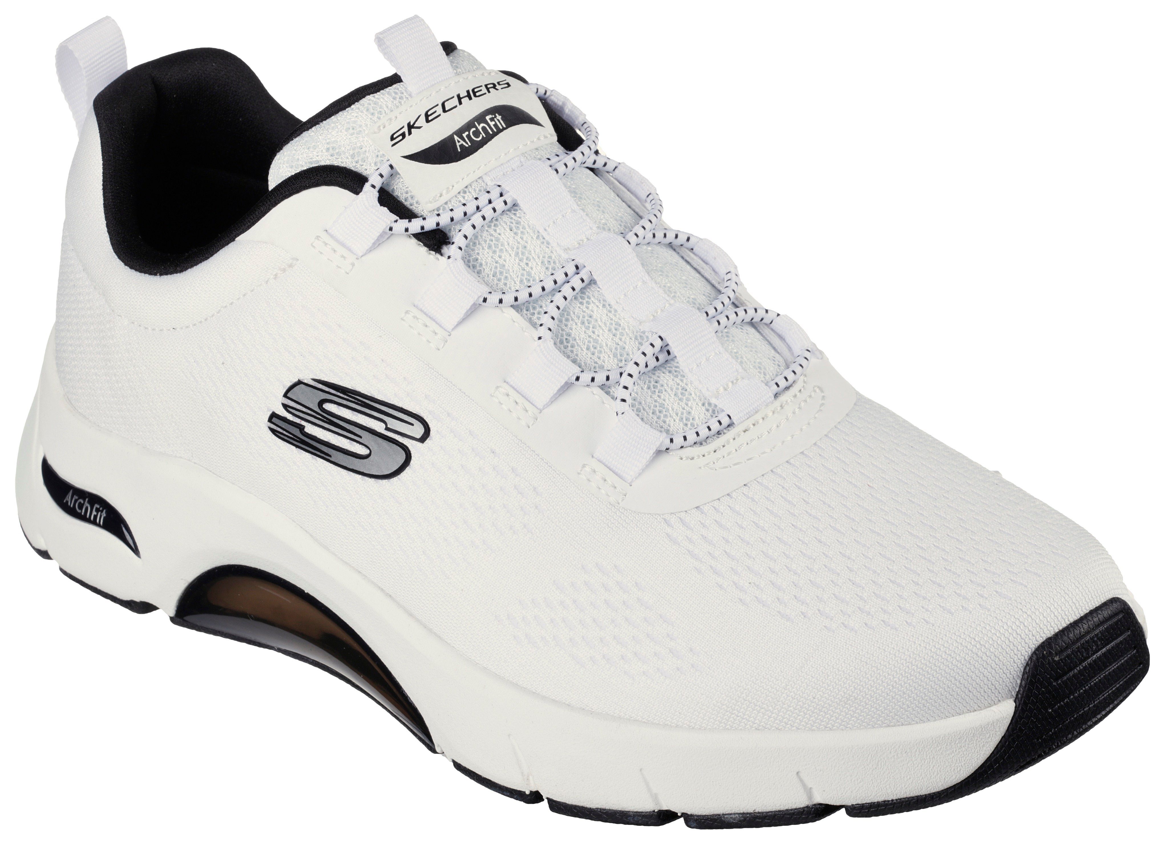 Skechers SKECH-AIR ARCH FIT-BILLO Slip-On Sneaker Slipper, Freizeitschuh mit gepolstertem Schaftrand