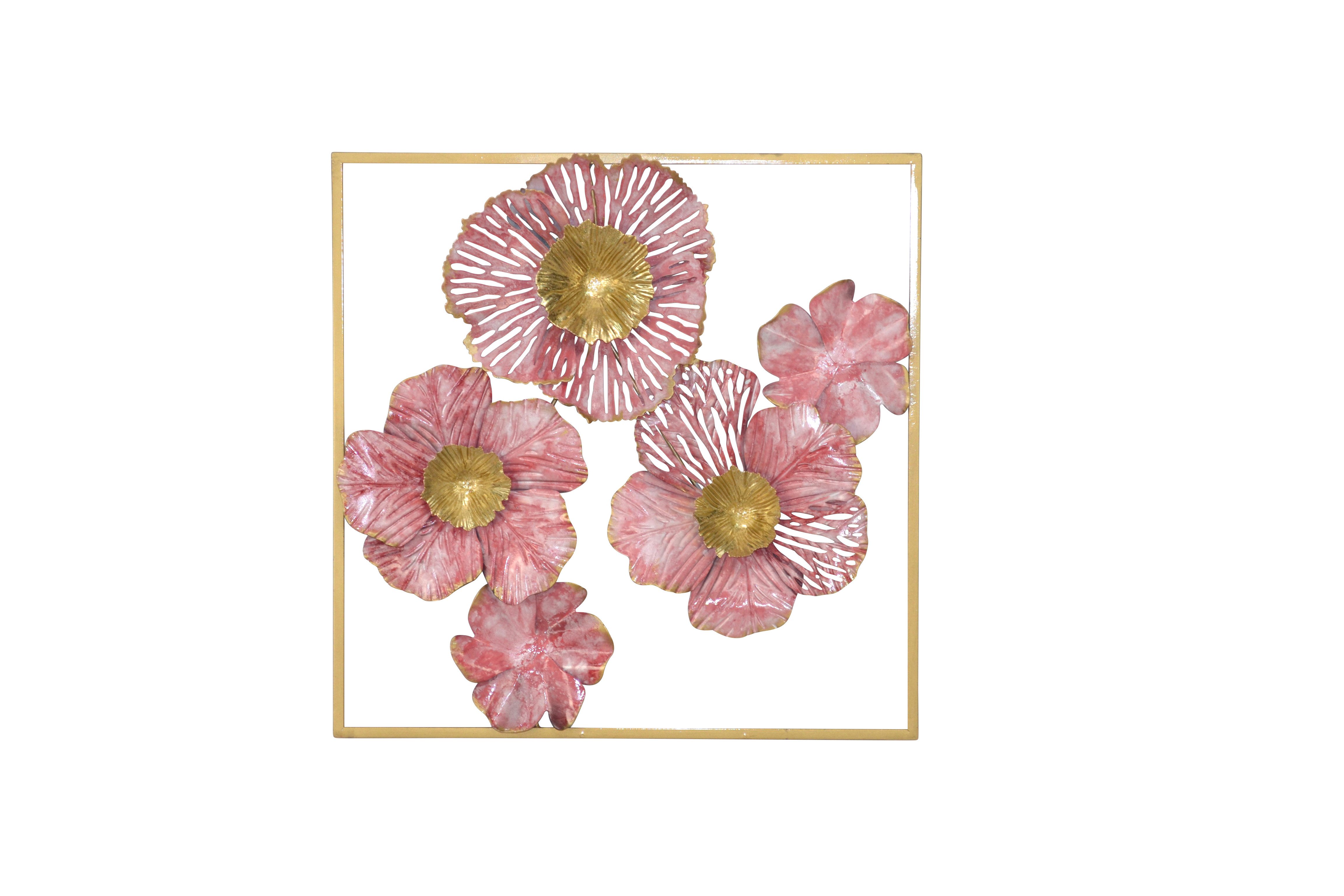 moebel-direkt-online Wanddekoobjekt Romantischer Wandschmuck aus Metall