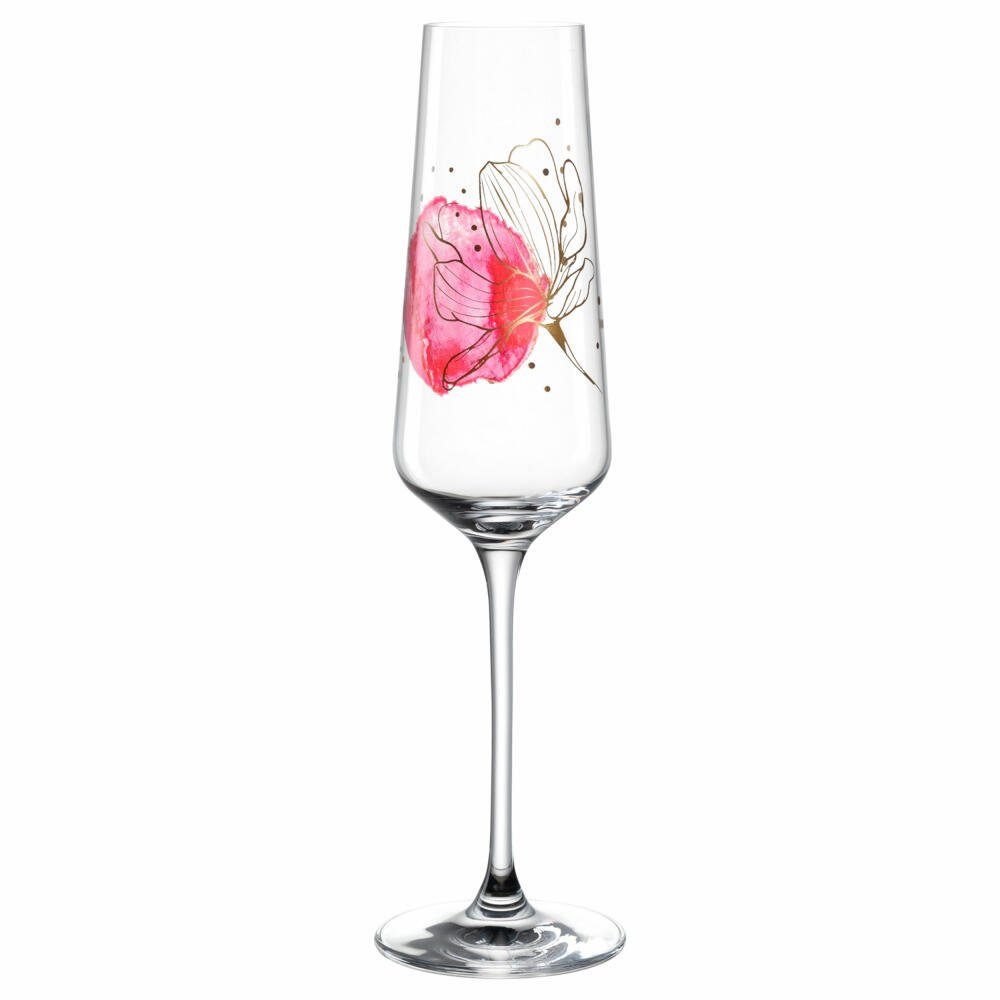 LEONARDO Sektglas Presente Blüte, 280 ml, Kristallglas