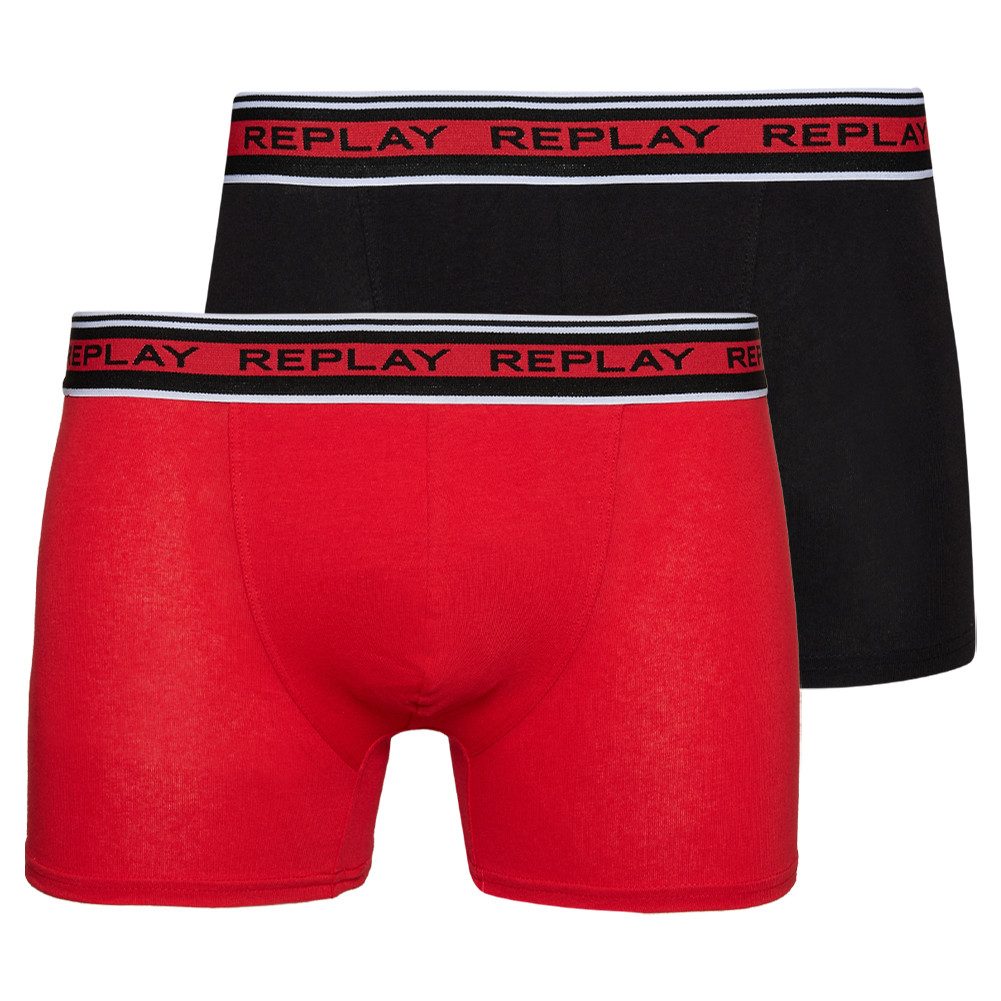 Replay Boxershorts Boxer Style Cuff Logo
