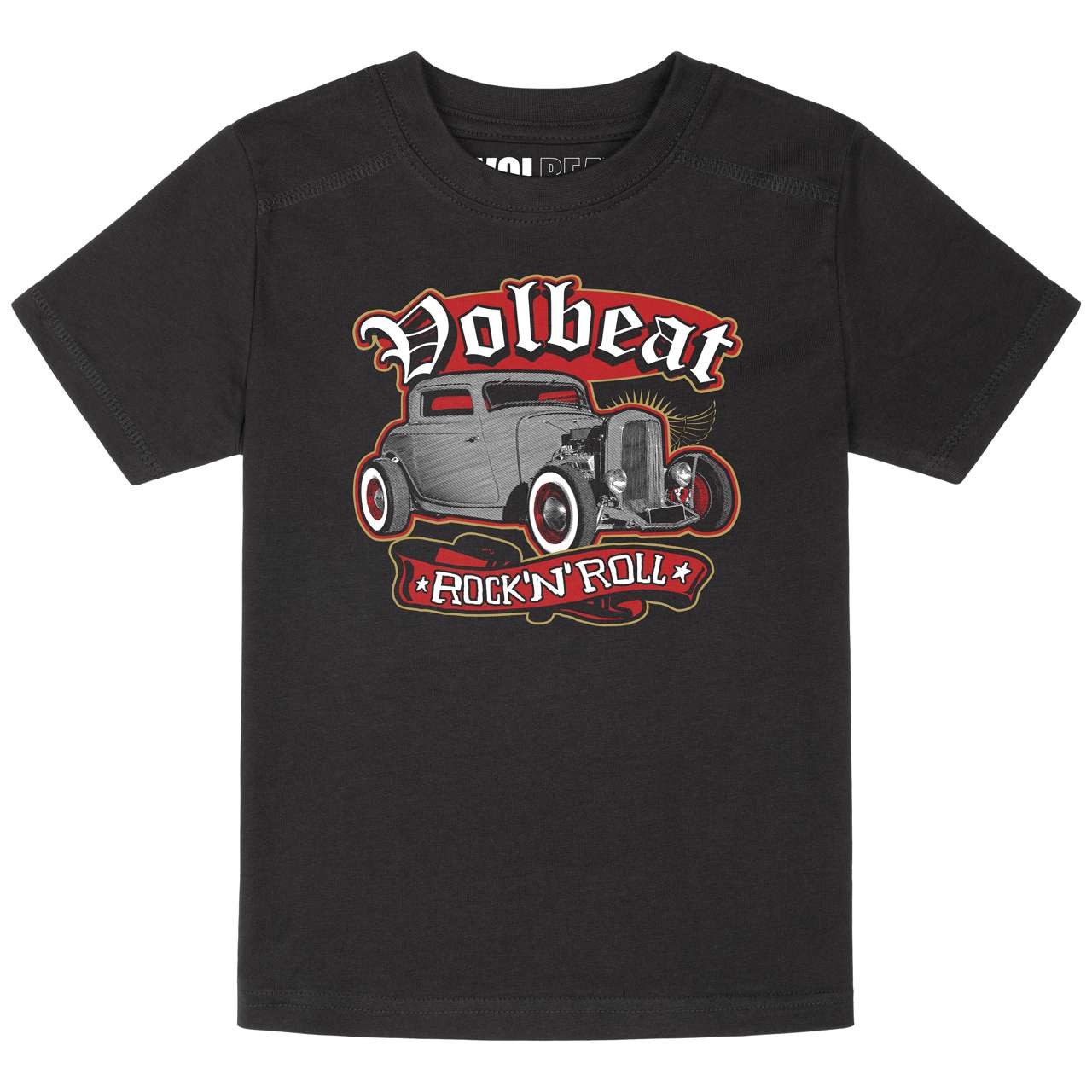 T-Shirt mit Volbeat (Rock 'n Roll) Aufdruck für Kinder (2–14 J)