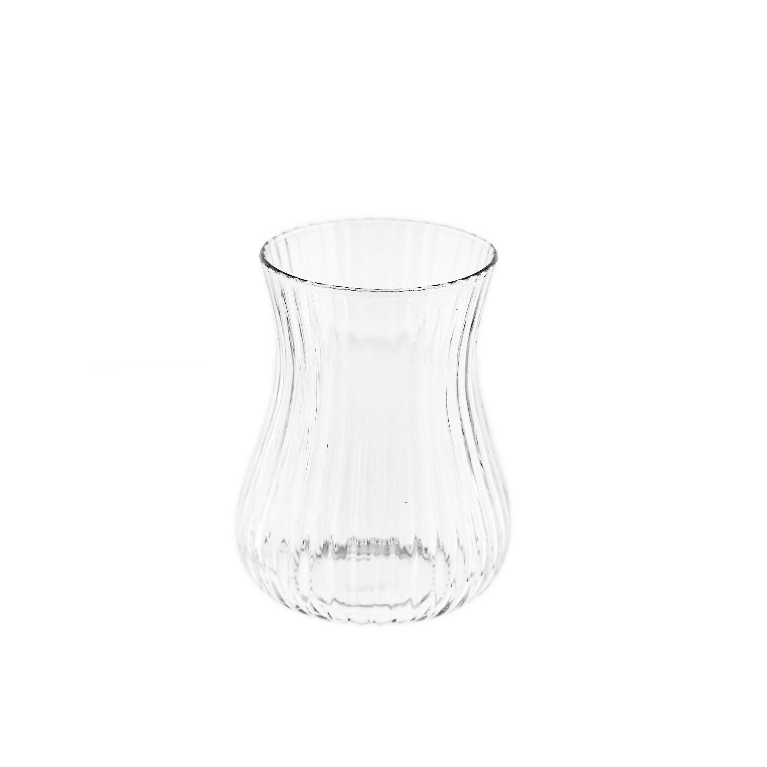 Almina Teeglas Freya Servicio De Acacia, 12-tlg., Glas, Akazienholz, mit Untersetzer aus Akazienholz, 12-teilig