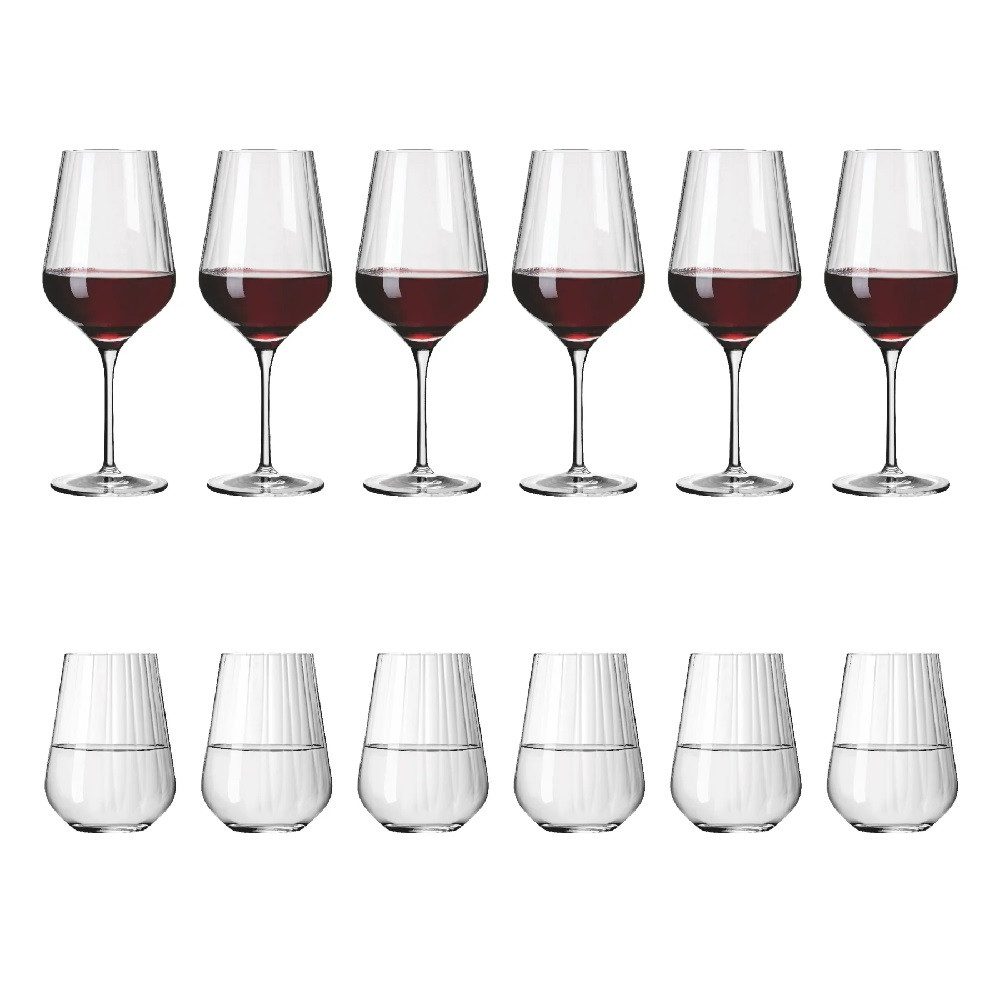 Weinglas Ritzenhoff Sternschliff Aurelie Rot 12er-Set 2022