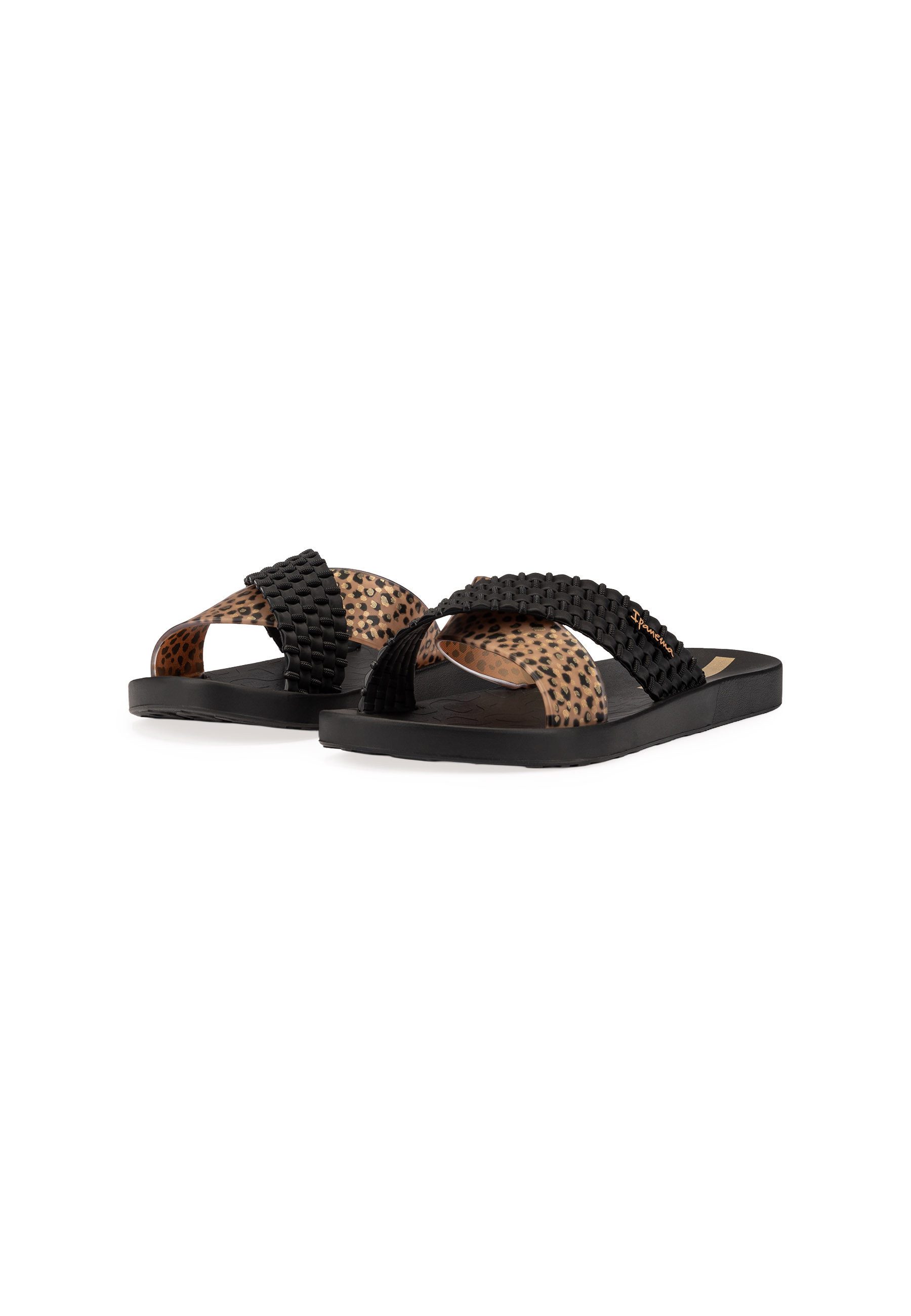 Ipanema IPANEMA SENSE SLIDE FEM - Slides Badepantolette Riemenmuster - rutschfest - wasserfest - elegant