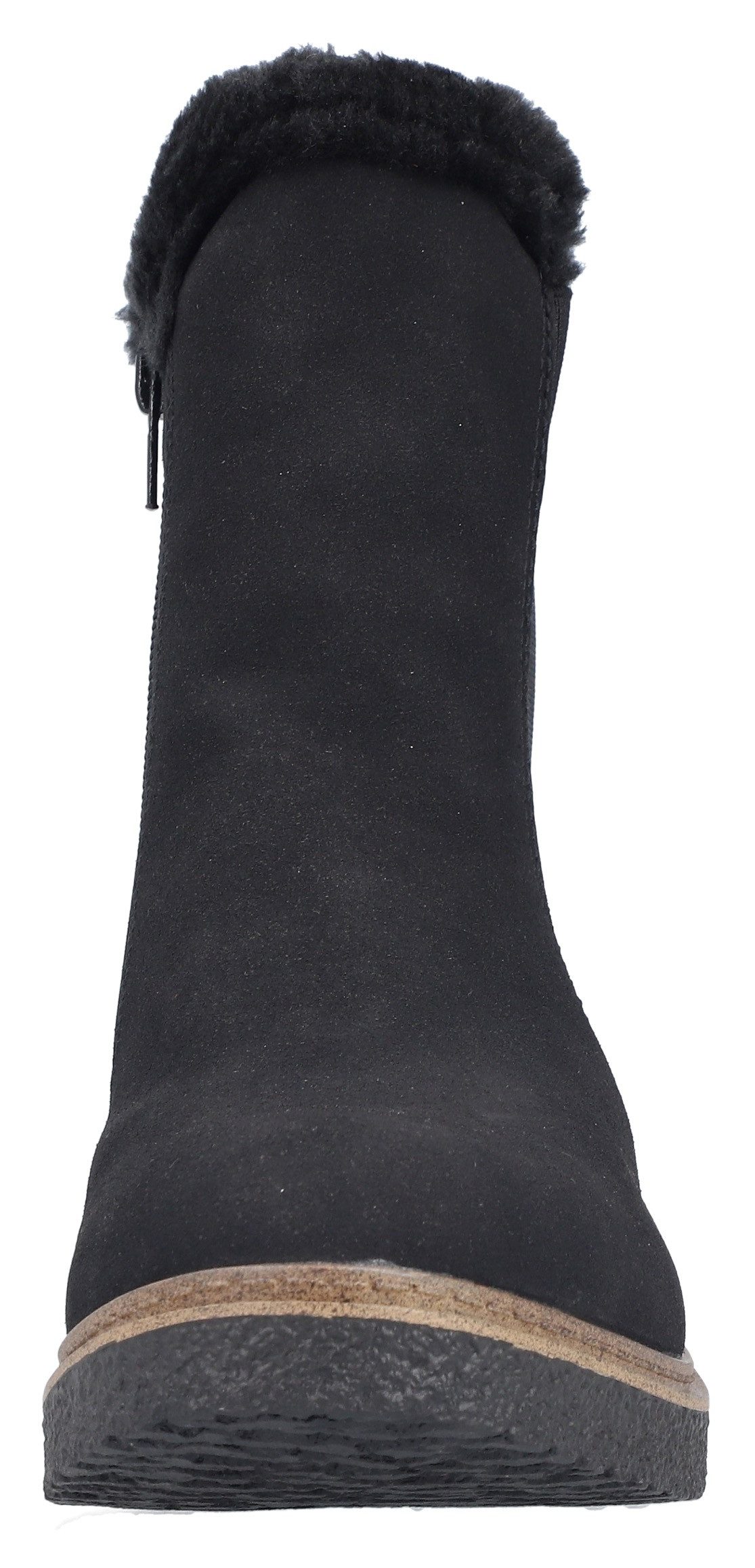 Rieker Winterboots Chelseaboots, Winterstiefelette, Blockabsatz, mit Innenreißverschluss