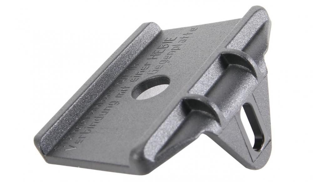 Hebie Fahrradständer Hebie Ständerplatte zum Nachrüsten GFK schwarz 0699 40