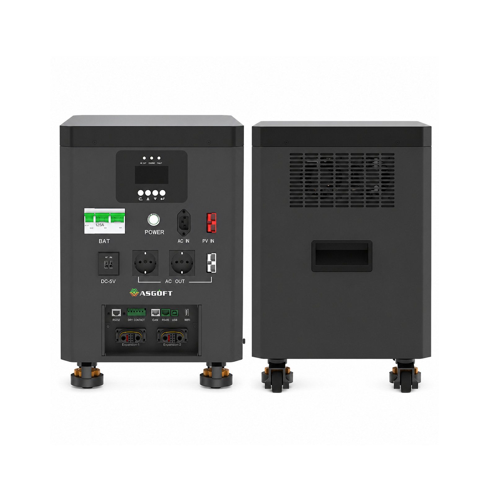 TZIpower 48V Off-Grid PV All In One System 6,2kW mit 6,6kWh Speicher Solarakkus (48 V)