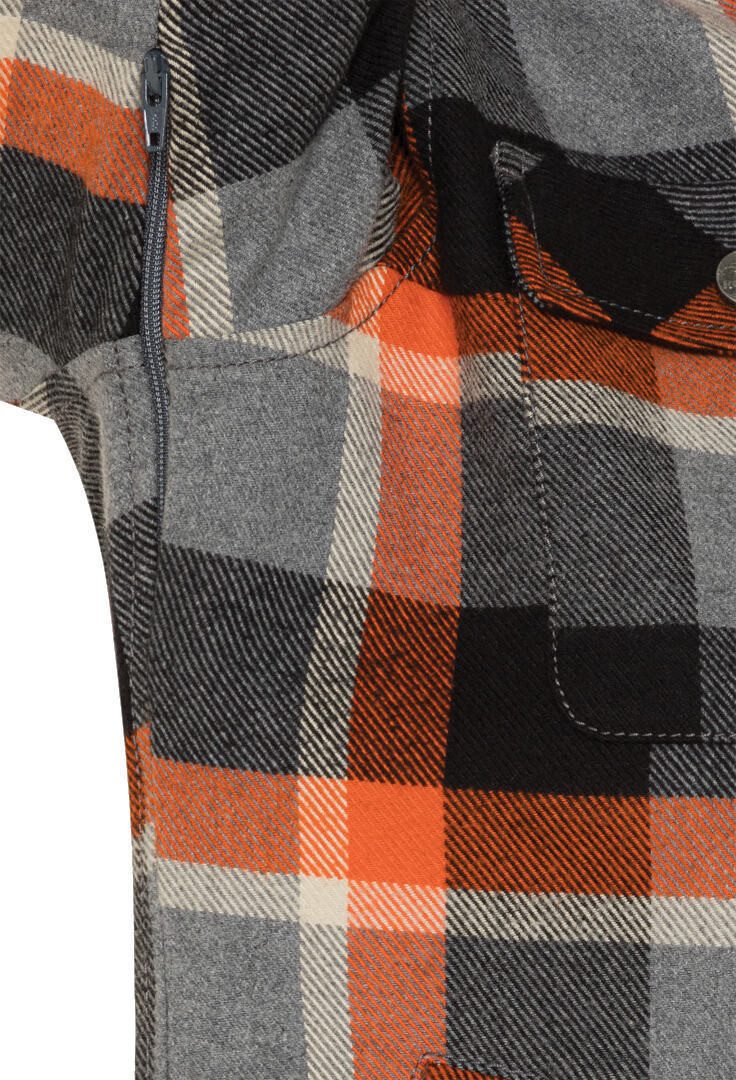 Rokker Motorradjacke Memphis Rider Motorrad Hemd Atmungsaktiv abriebfest reißverschluss