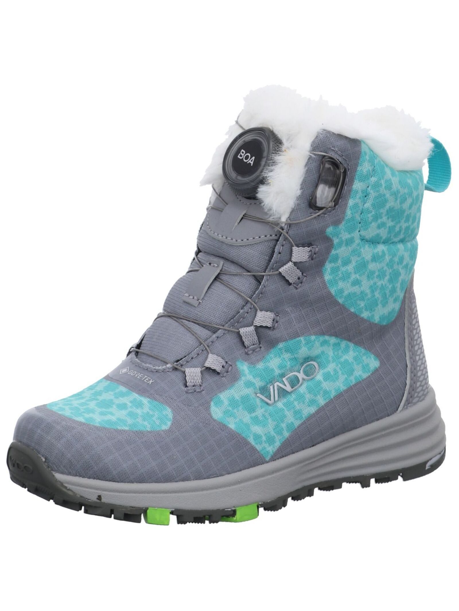 Stiefelette Lederimitat/Mesh Stiefelette