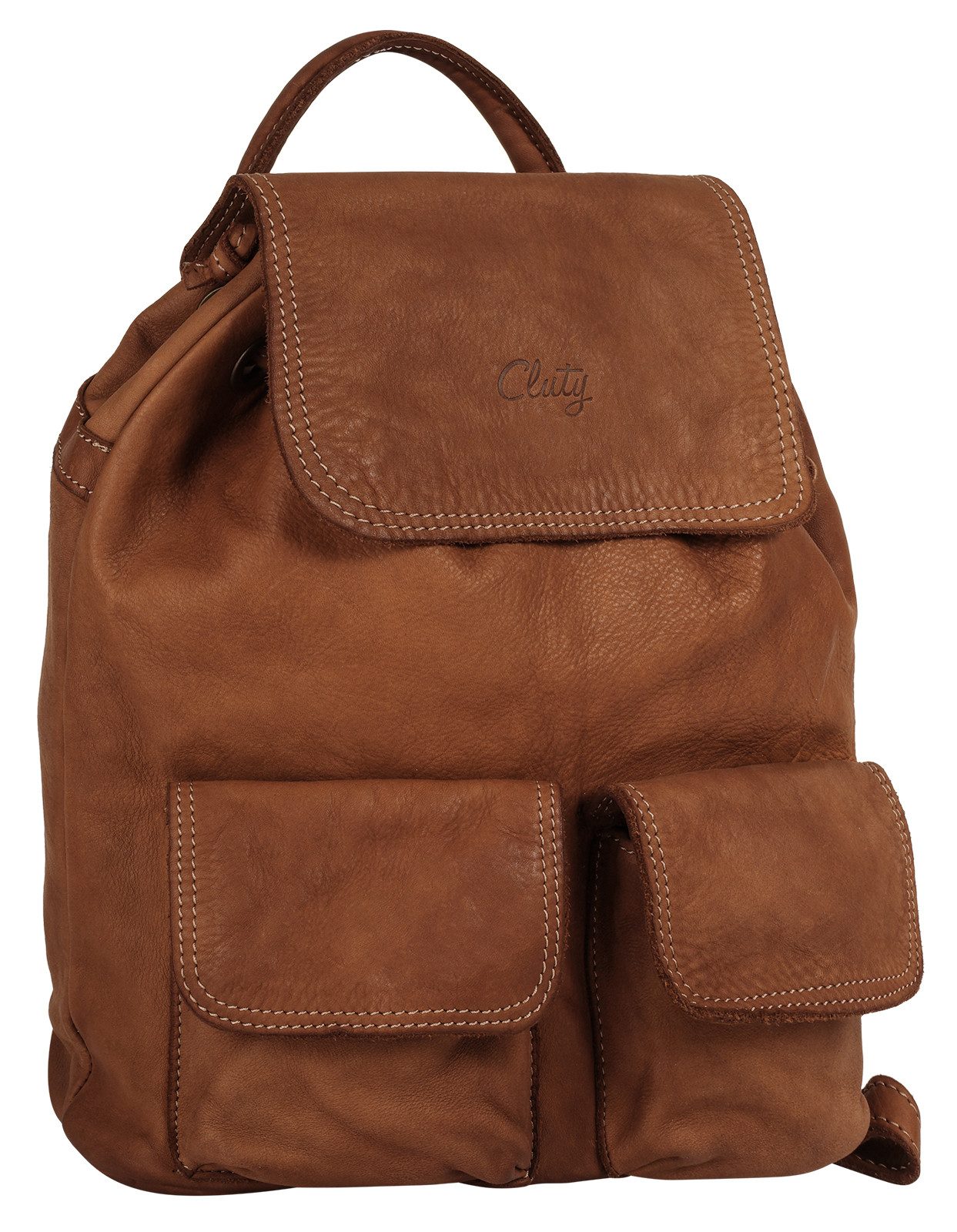 Cluty Cityrucksack, echt Leder, Made in günstig online kaufen