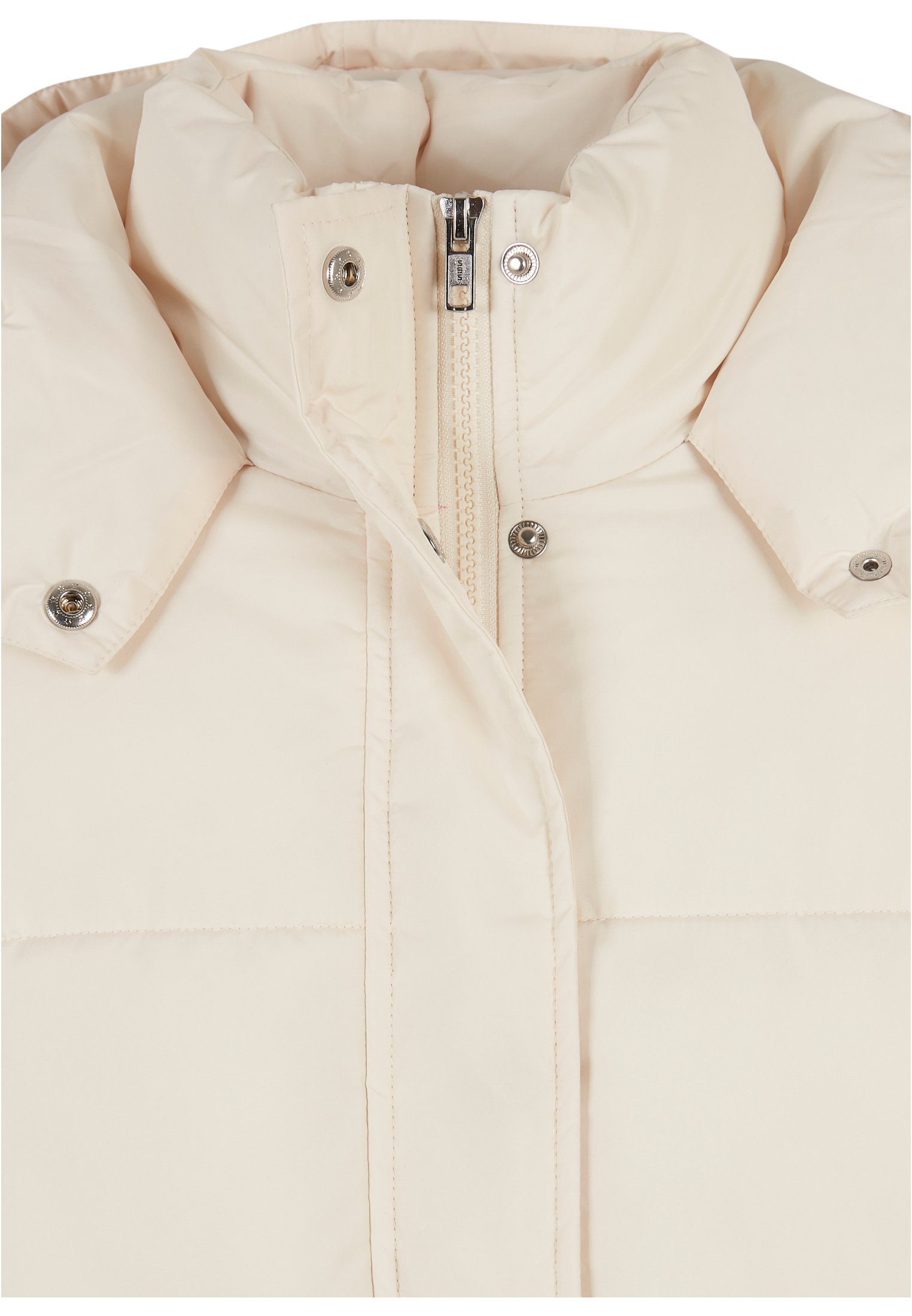 URBAN CLASSICS Winterjacke Damen (1-St) Ladies whitesand Jacket Puffer Waisted