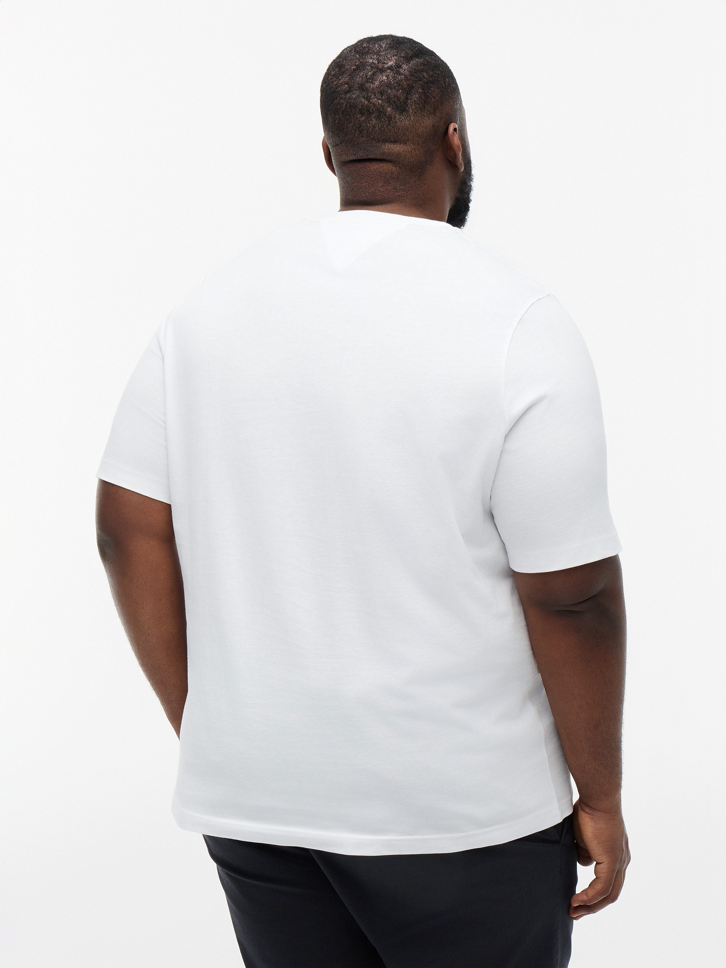 Tommy Hilfiger Big & Tall T-Shirt BT-SCRIPT STACK Große Größen, aus Jersey mit Logo