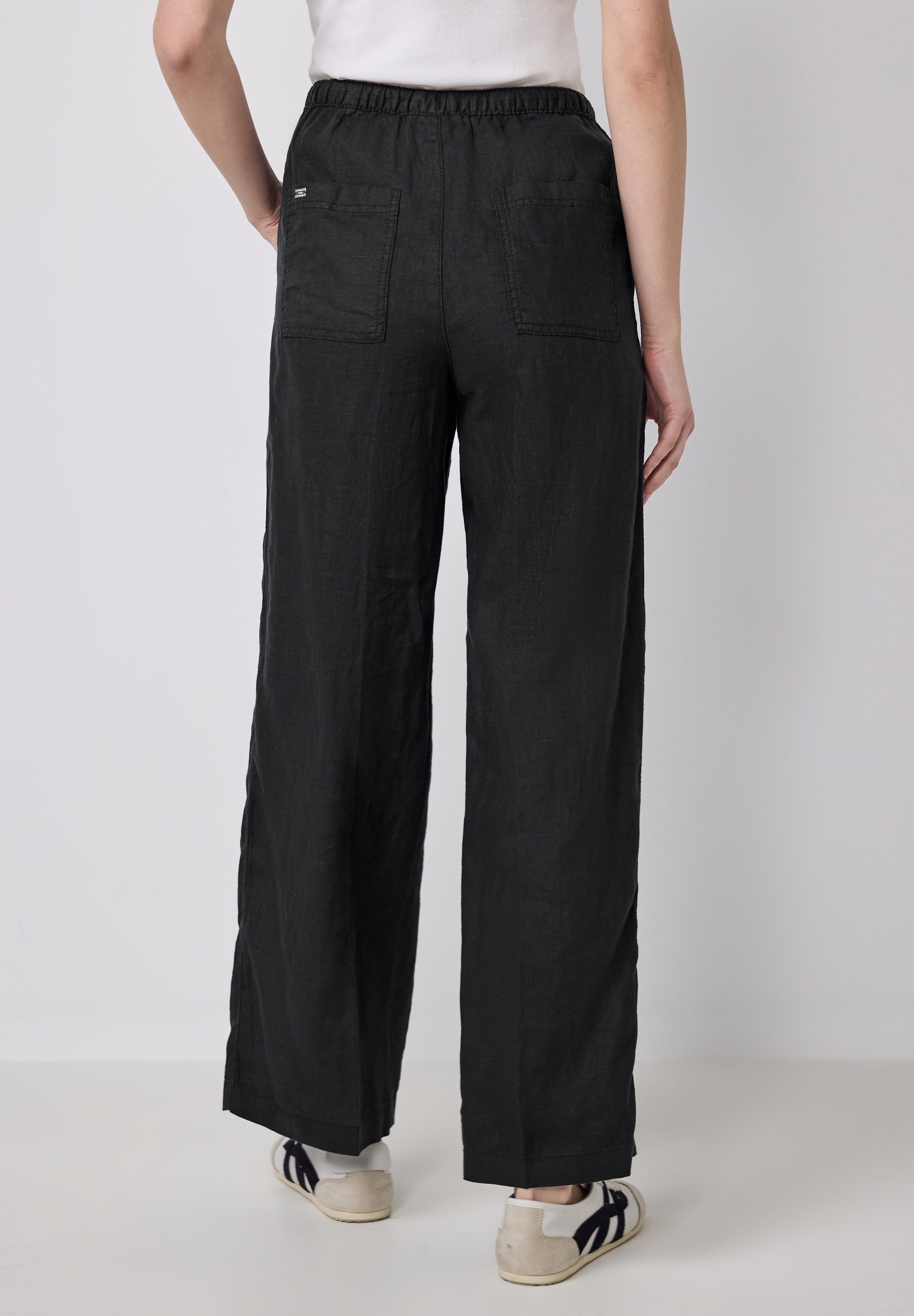 STREET ONE STUDIO Stoffhose Elastikbund mit günstig online kaufen