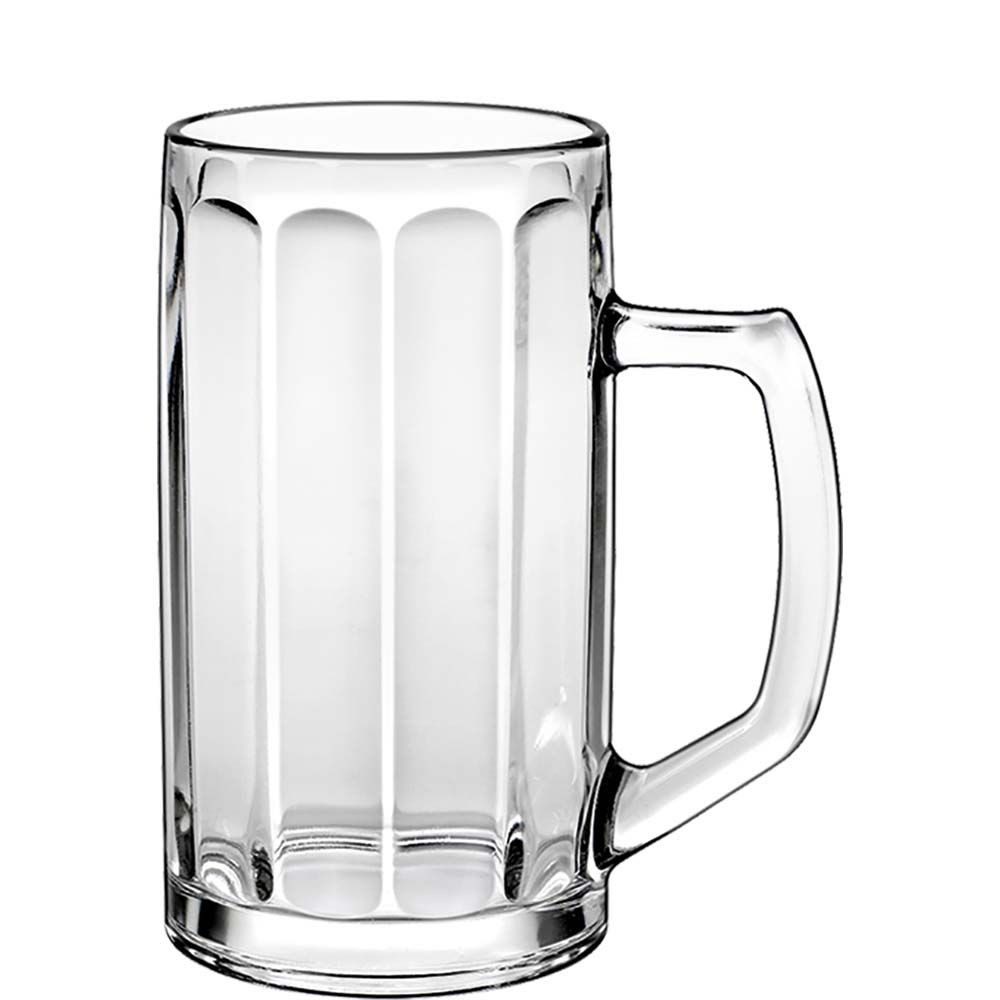 Borgonovo Bierkrug Bierseidel Brema 27cl /-/ 0,2, 12000920, 6-tlg., Glas