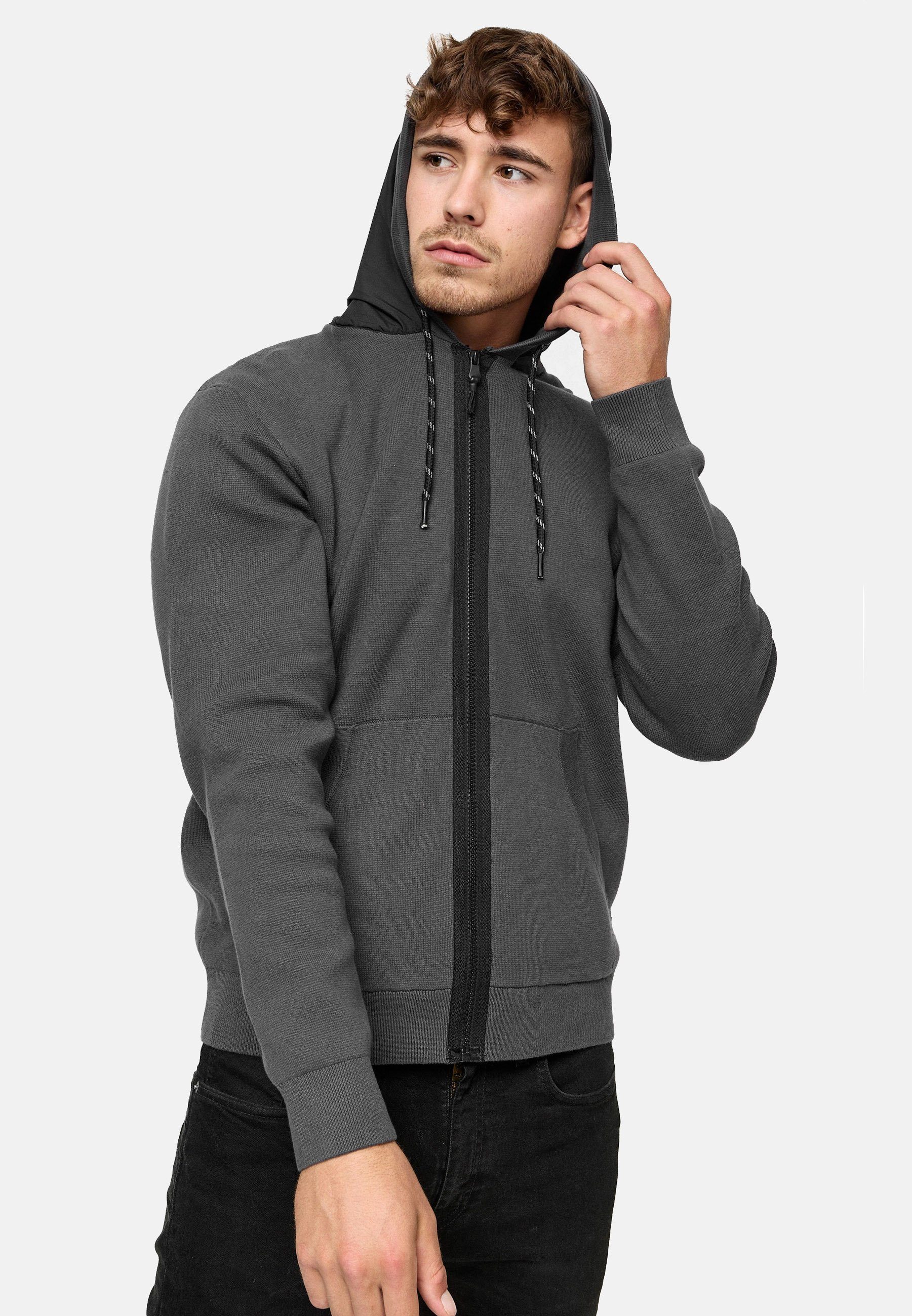 Indicode Kapuzensweatjacke Herren Reilly Hoodie Sweatjacke Herrenjacke