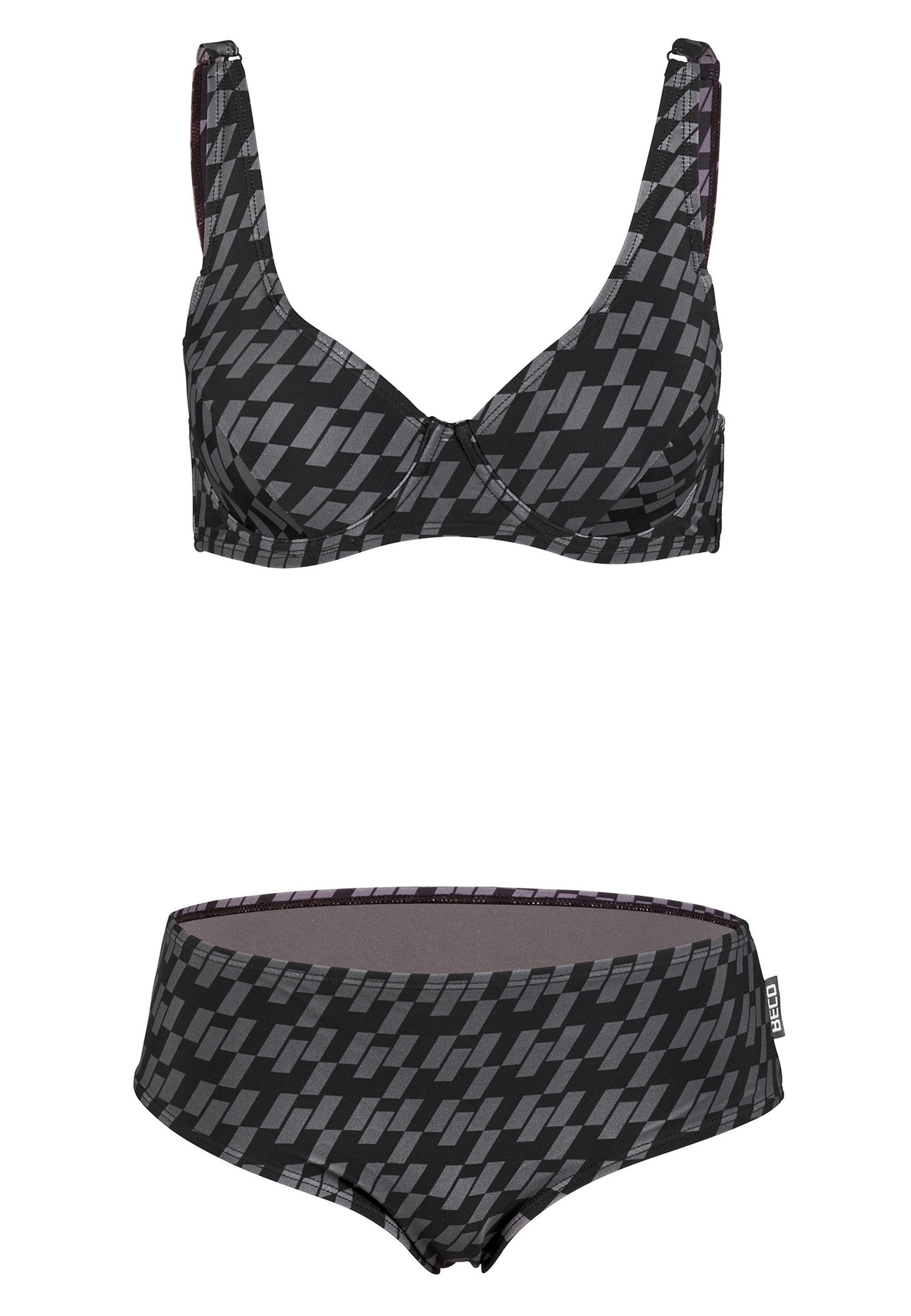 Triangel-Bikini-Top Zebra Vibes