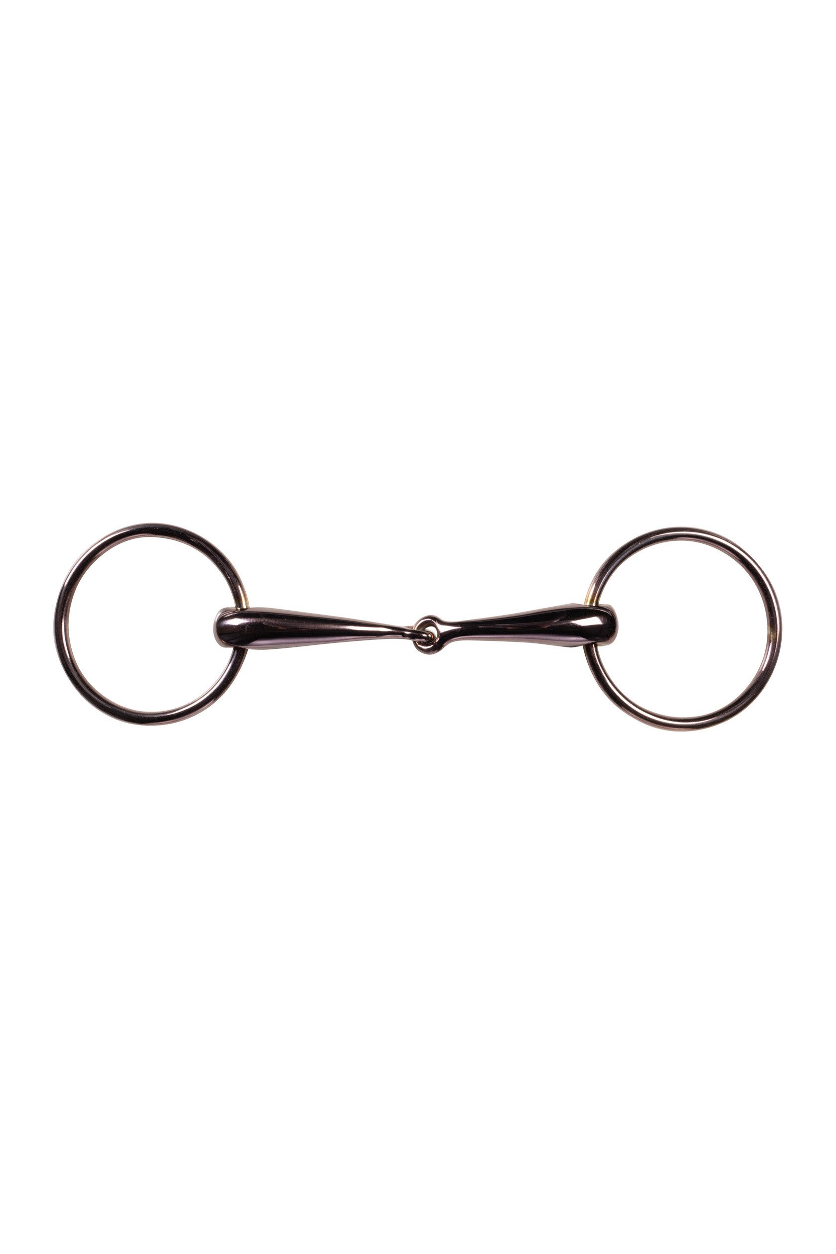 gebrochenes Gebiss Wassertrense anatomisch -Rosegold- 18 mm