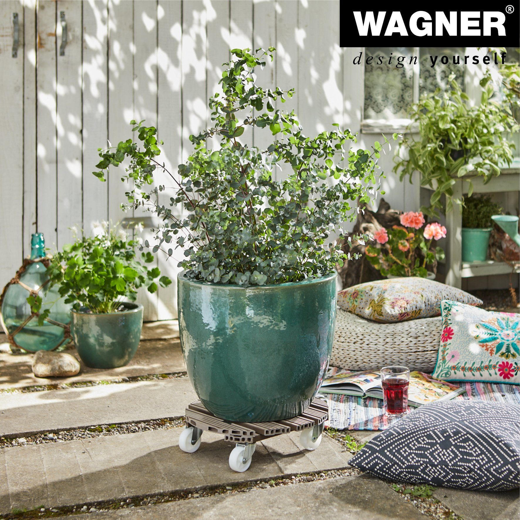 WAGNER design yourself Pflanzenroller WPC in günstig online kaufen