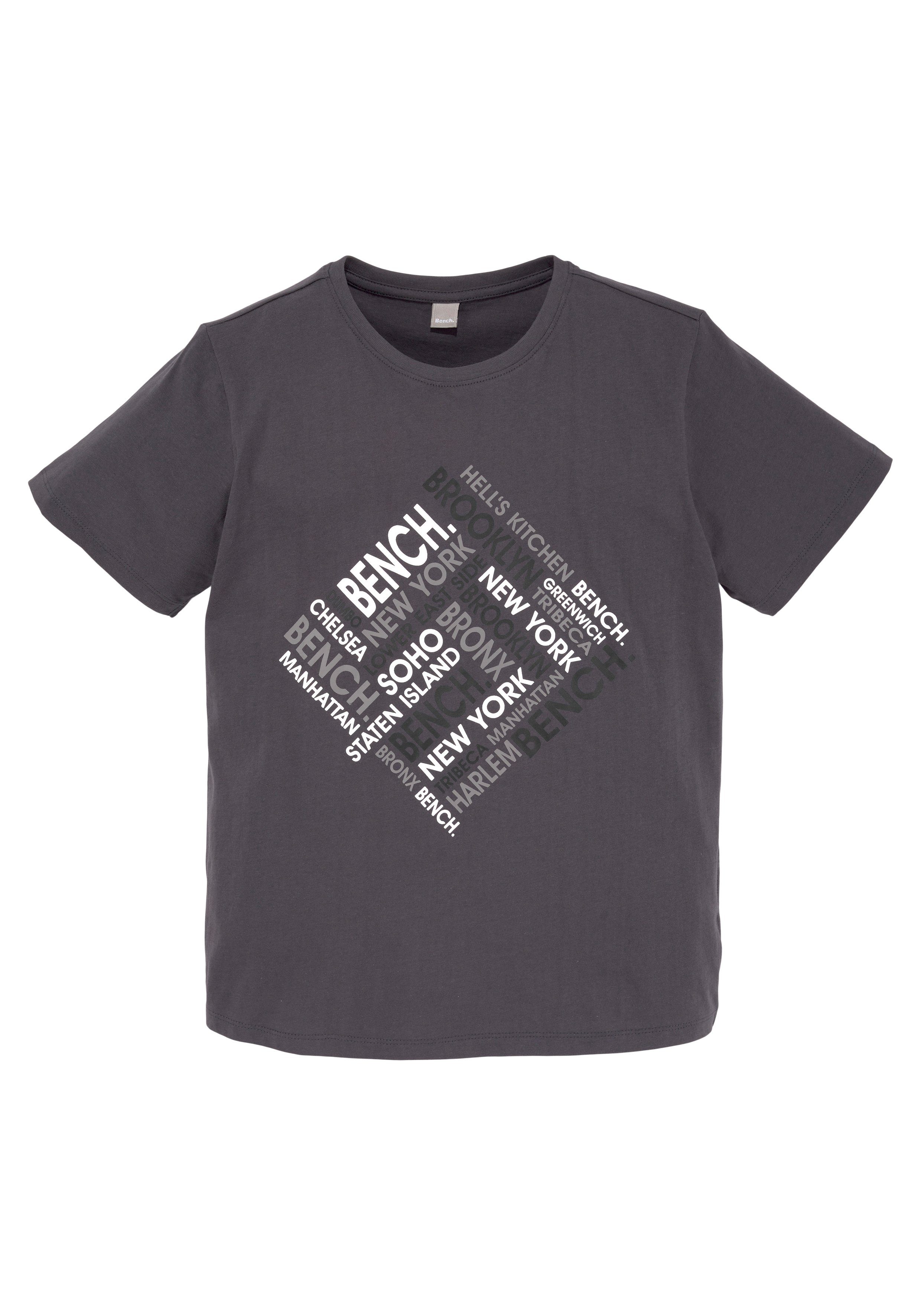 T-Shirt Druck Bench. moderner