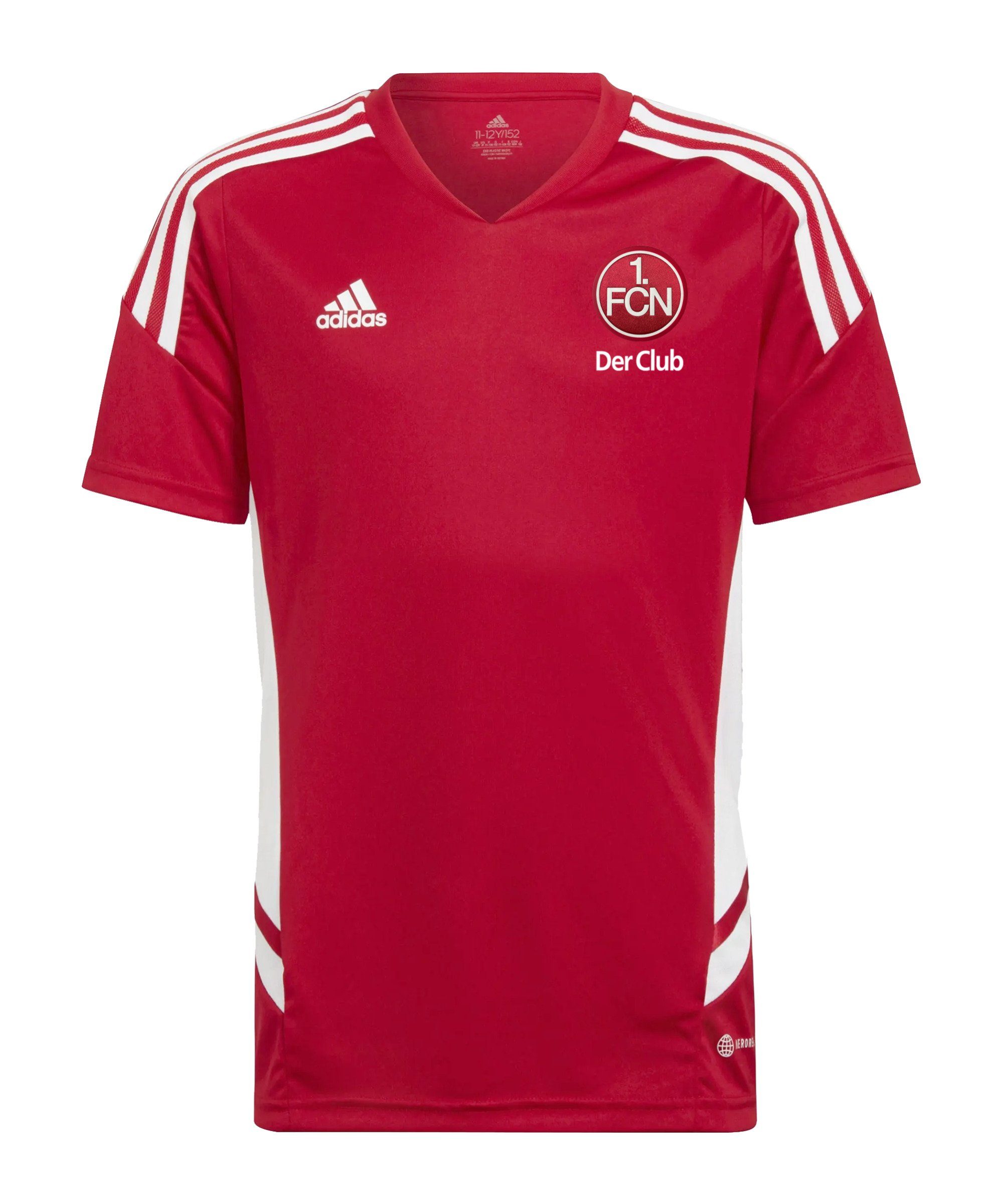 adidas Performance T-Shirt 1. FC Trainingsshirt Nürnberg default rot