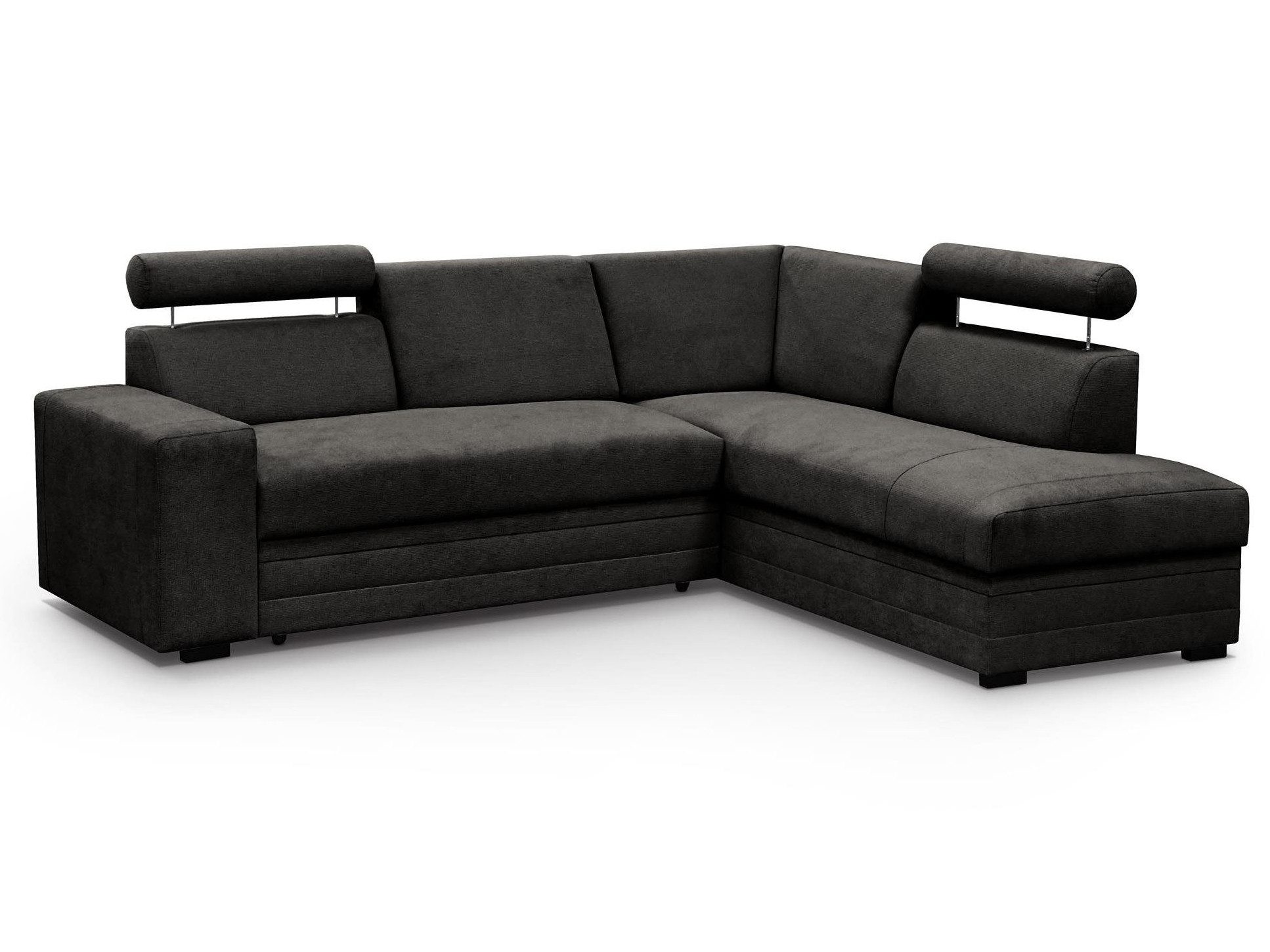 Beautysofa Ecksofa mit Bettkasten und verstellbaren Kopfstützen Roma, 250 c günstig online kaufen